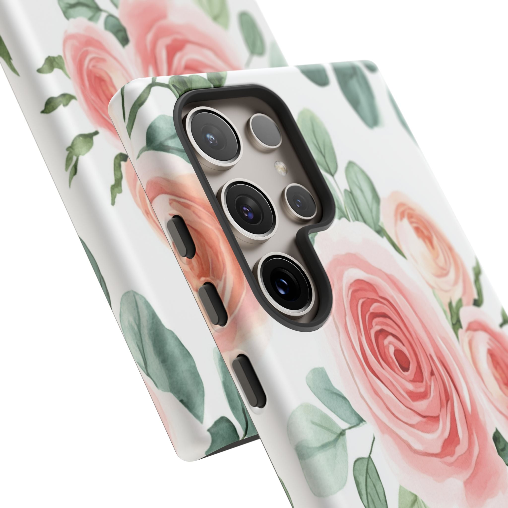 Delicate Watercolor Rose Case