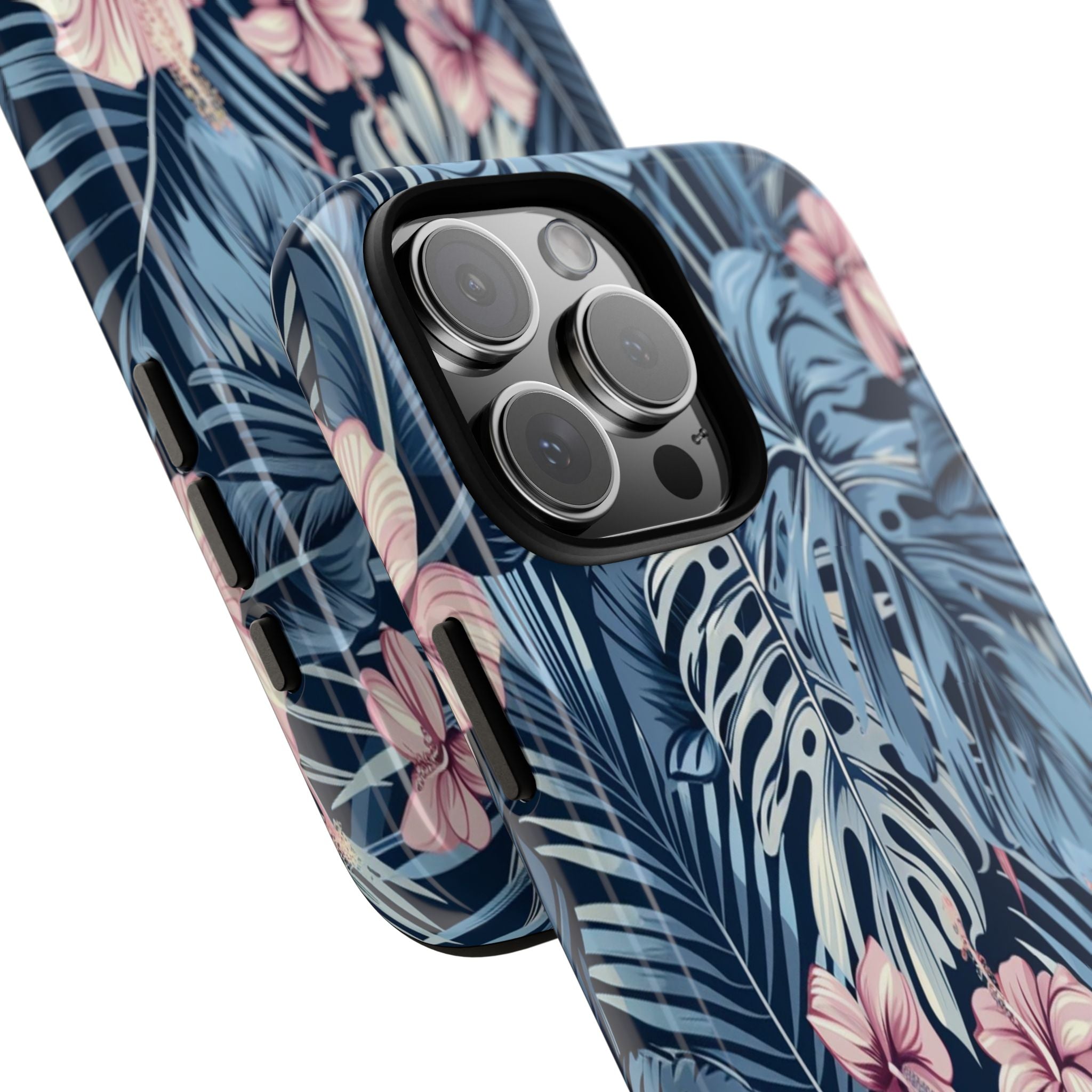 Tropical Hibiscus and Monstera Case