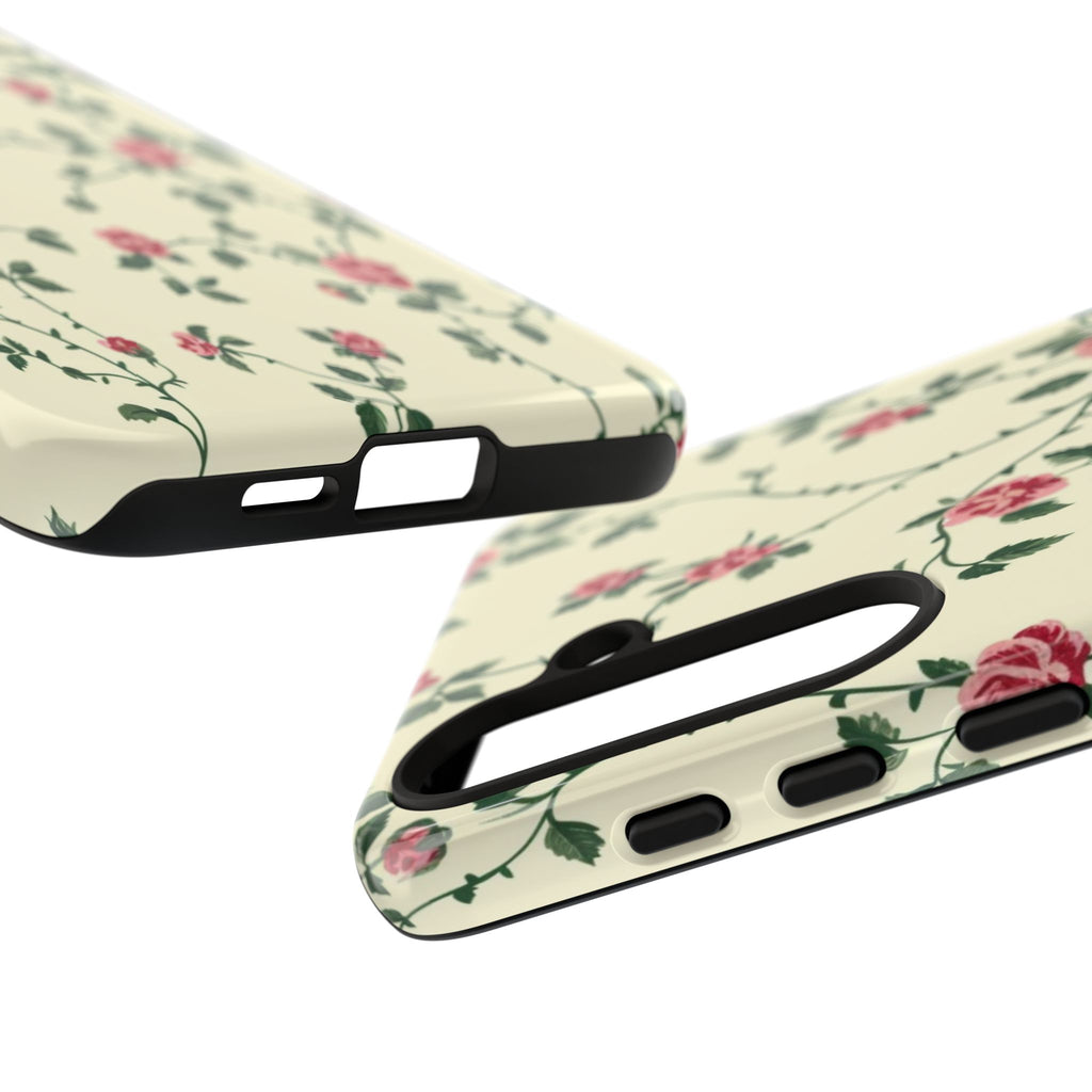 Elegant Pink Victorian Roses Case