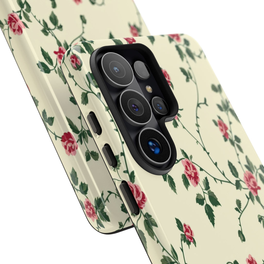 Elegant Pink Victorian Roses Case