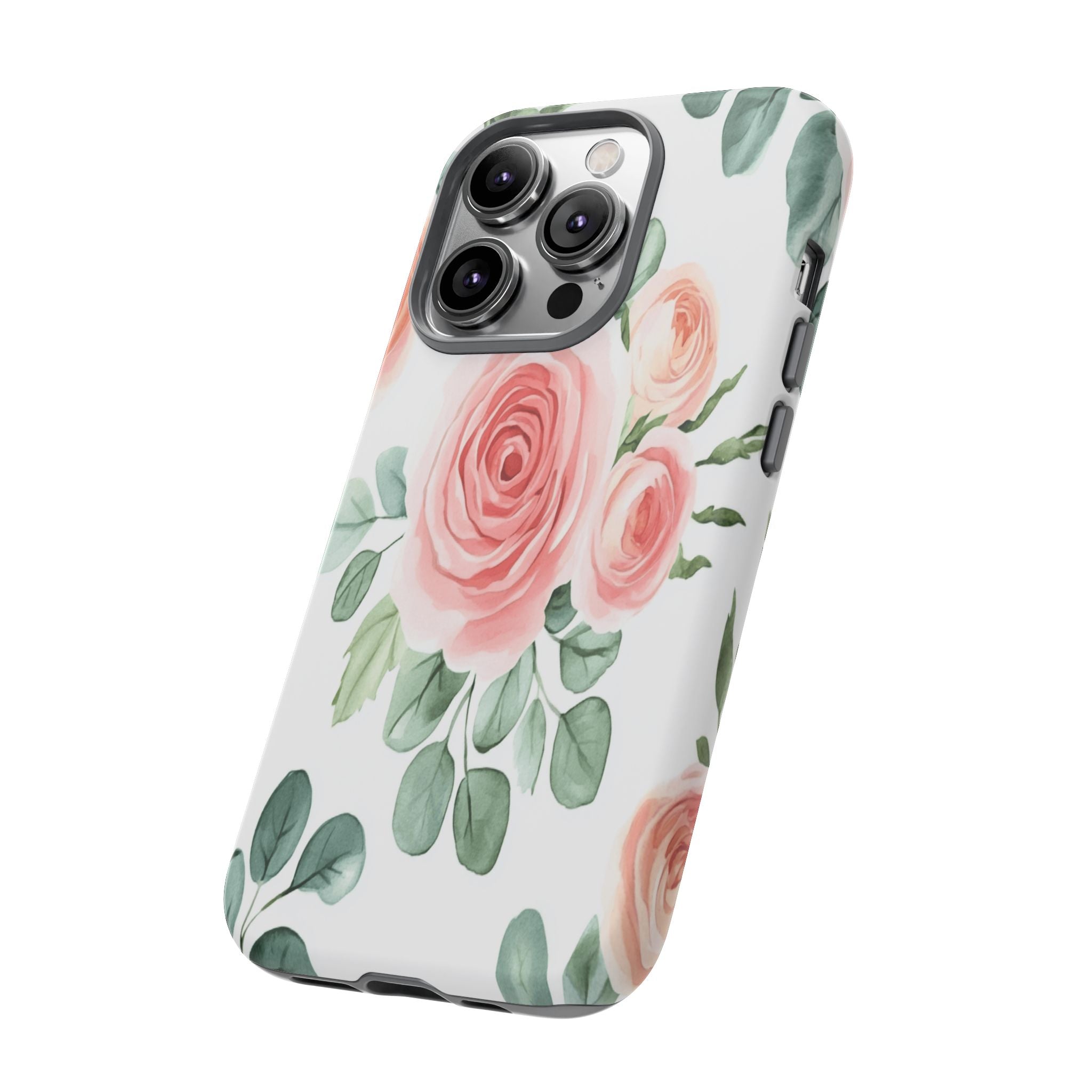 Delicate Watercolor Rose Case