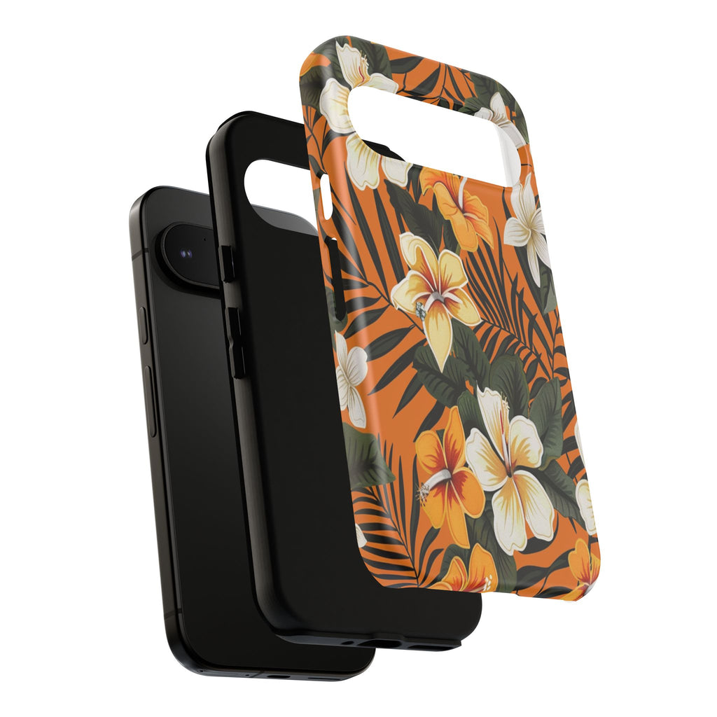 Vibrant Orange Tropical Case
