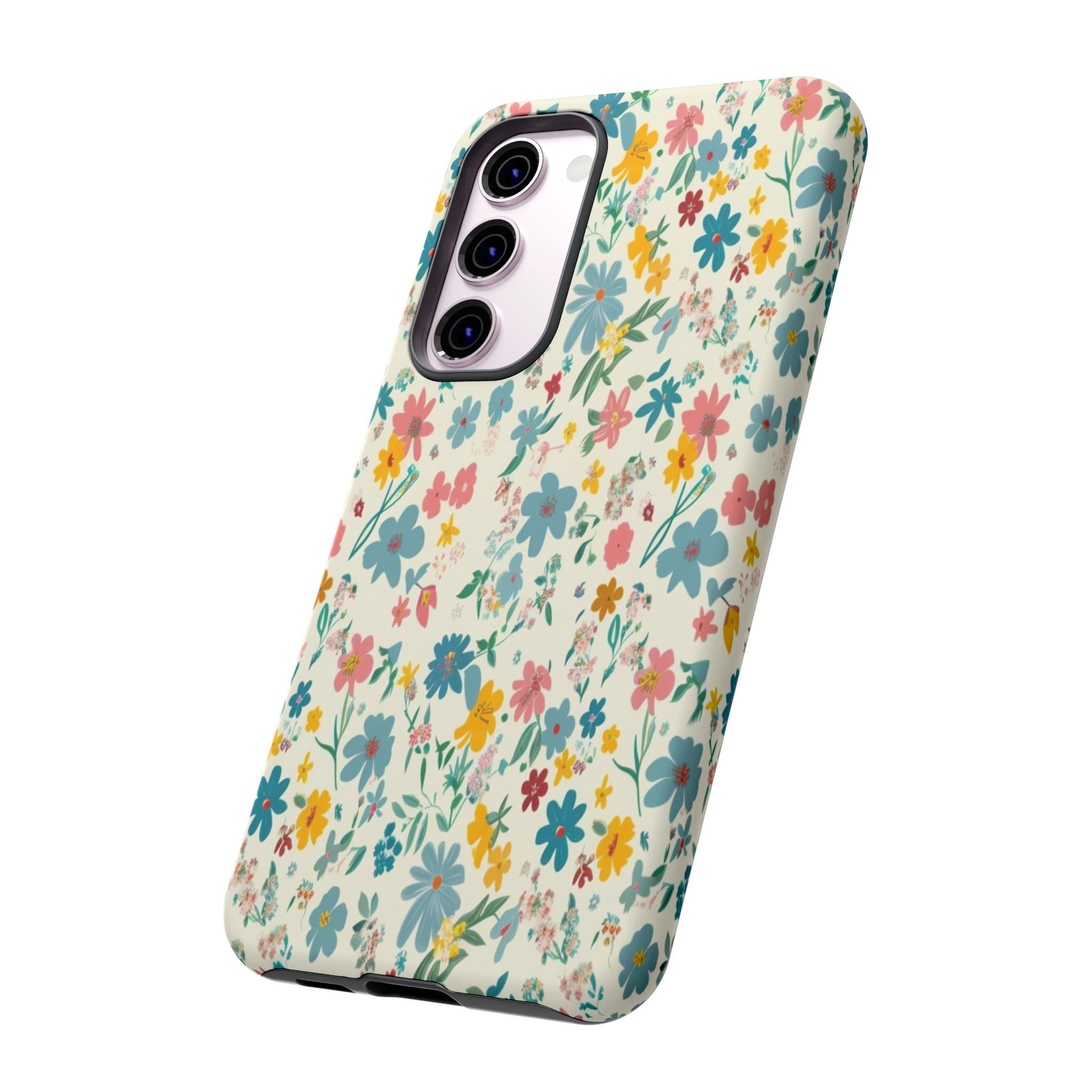 Pastel Yellow Green and Blue Case