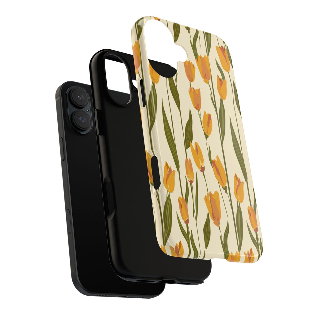 Yellow and Orange Tulips Case