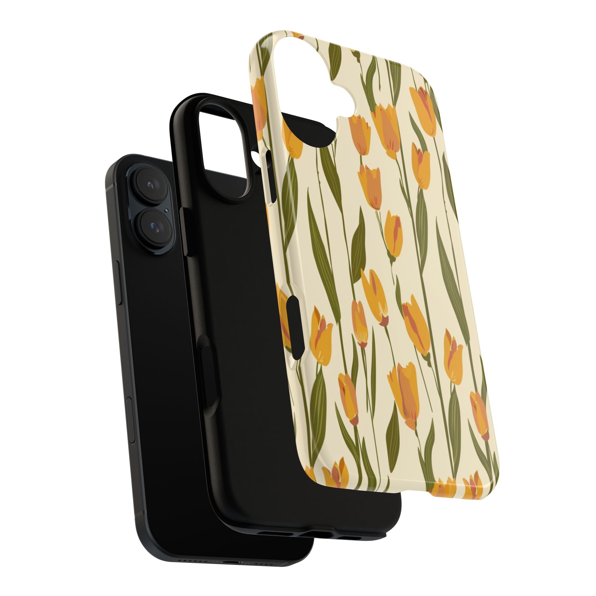 Yellow and Orange Tulips Case