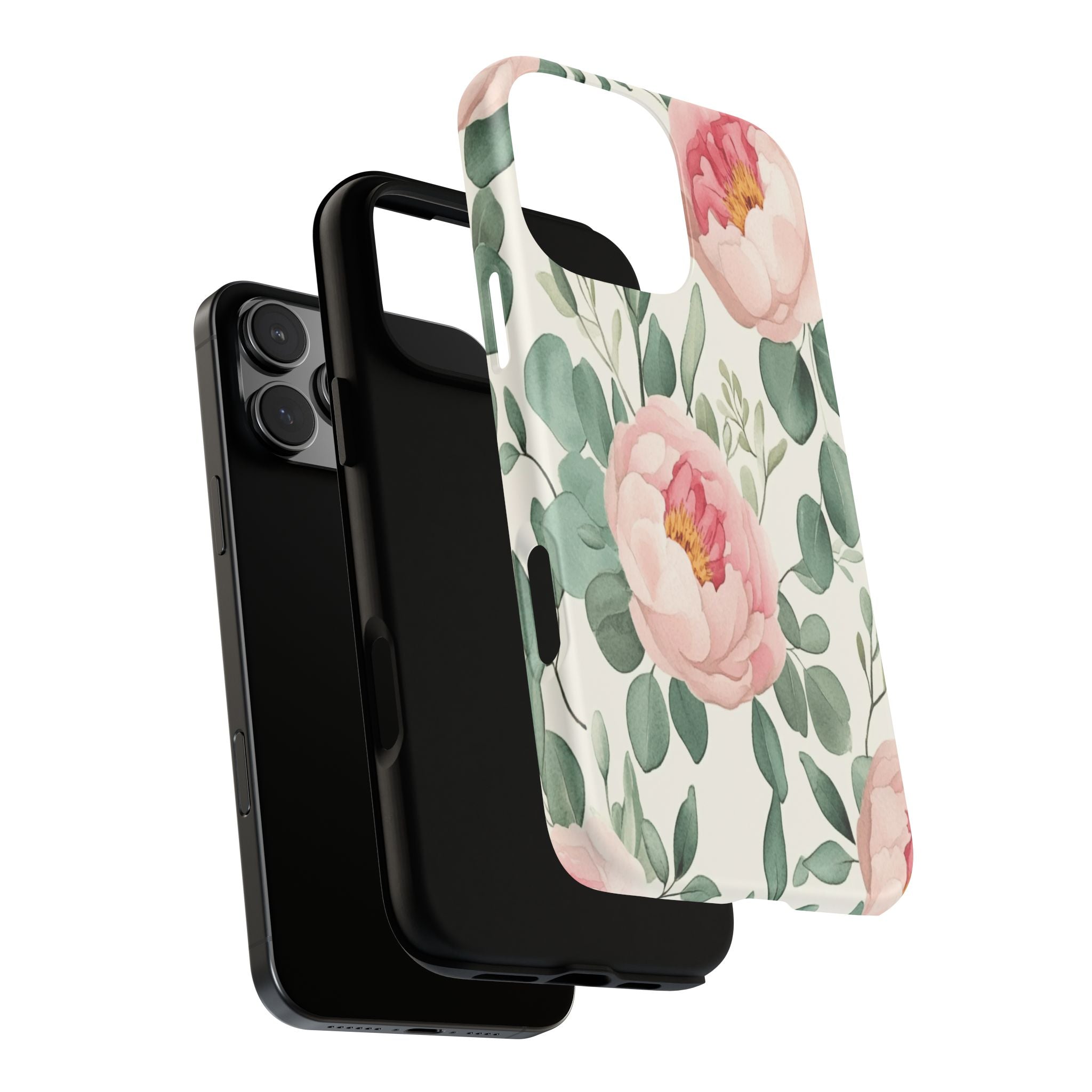 Soft Pink Peonies Case