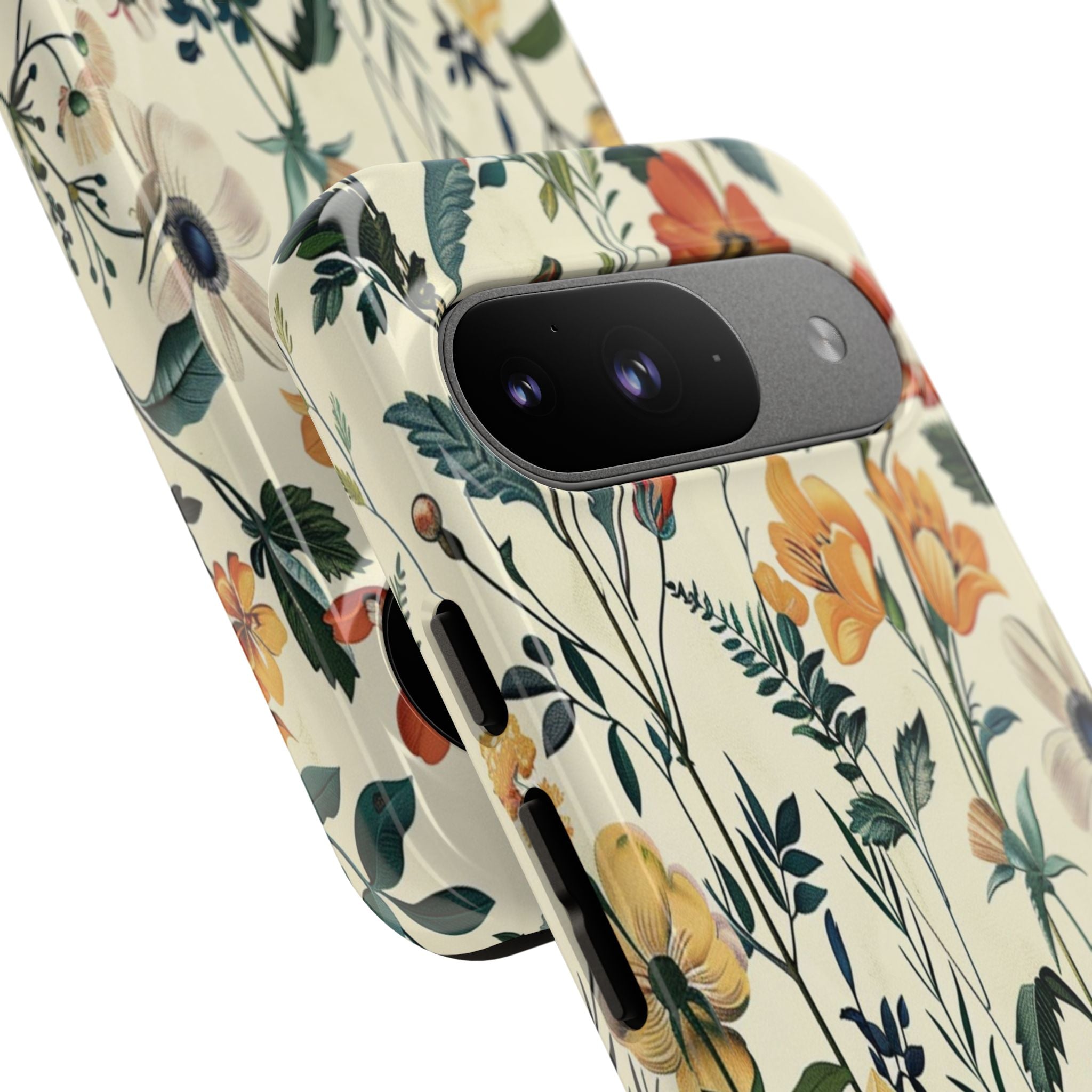 Vintage Botanical Wildflower Seamless Pattern