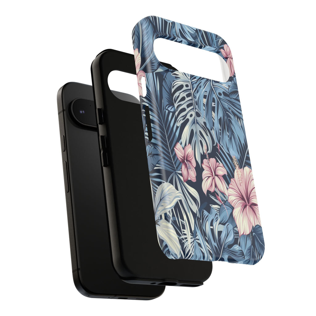 Tropical Hibiscus and Monstera Case