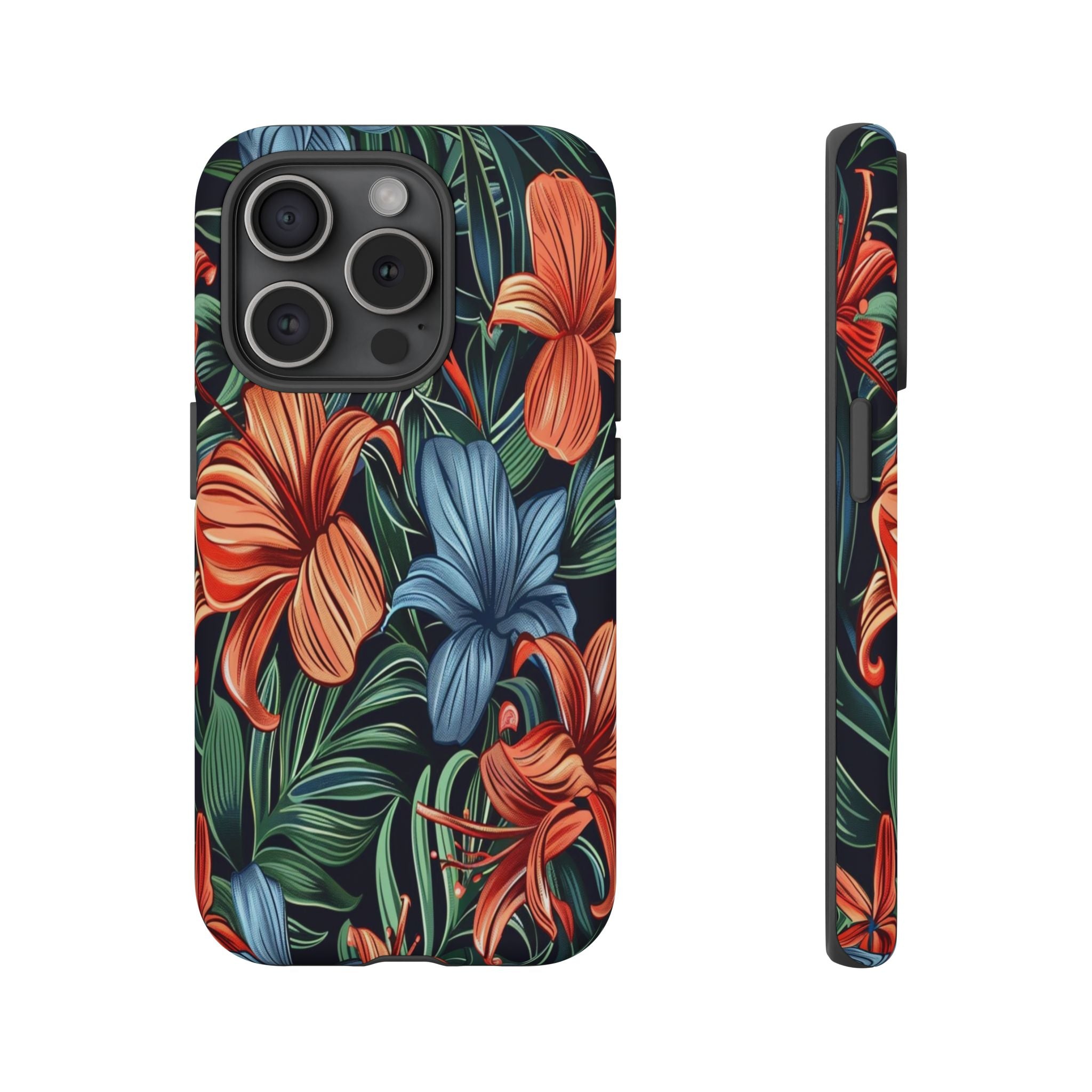 Tropical Red and Blue