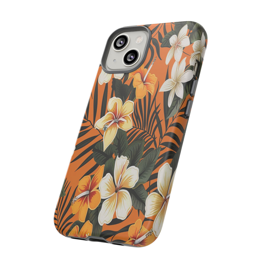 Vibrant Orange Tropical Case
