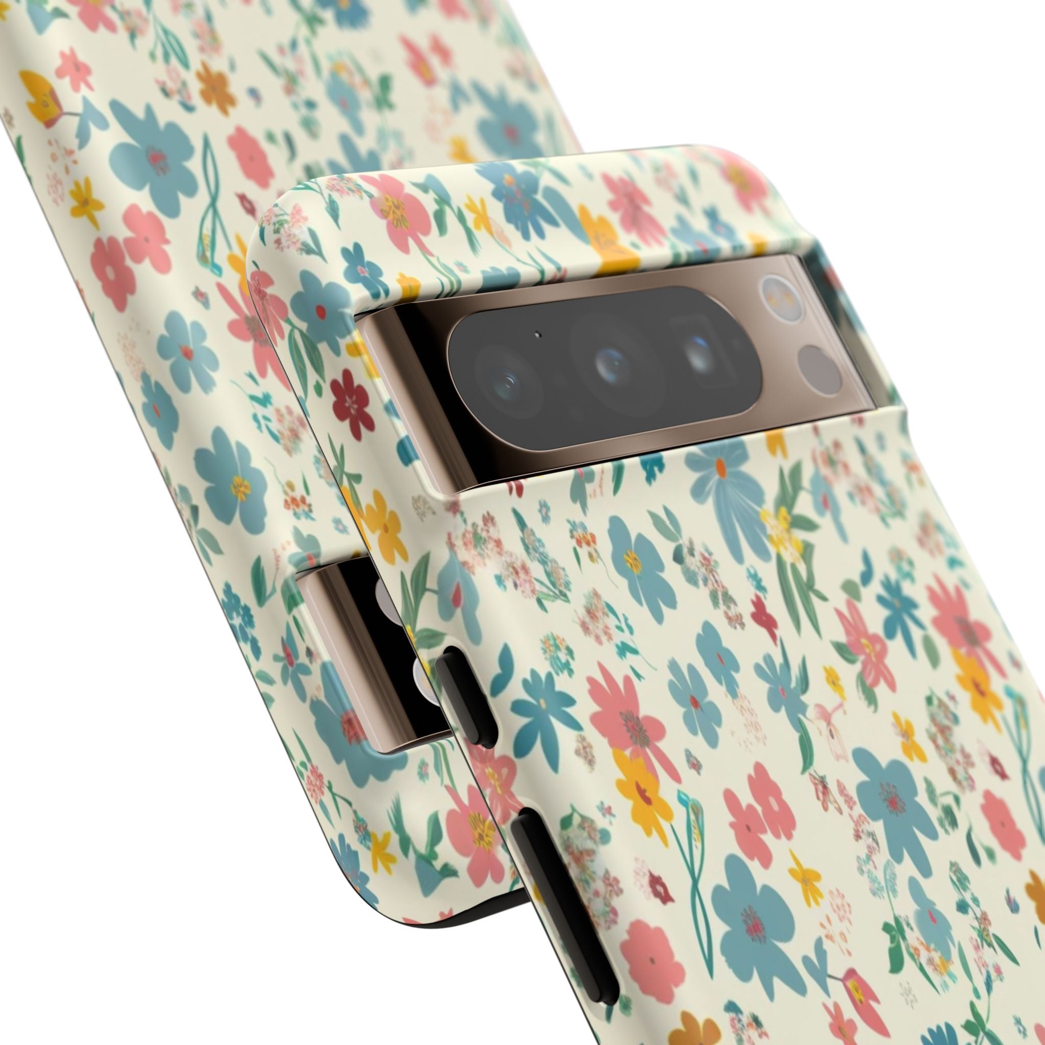 Pastel Yellow Green and Blue Case