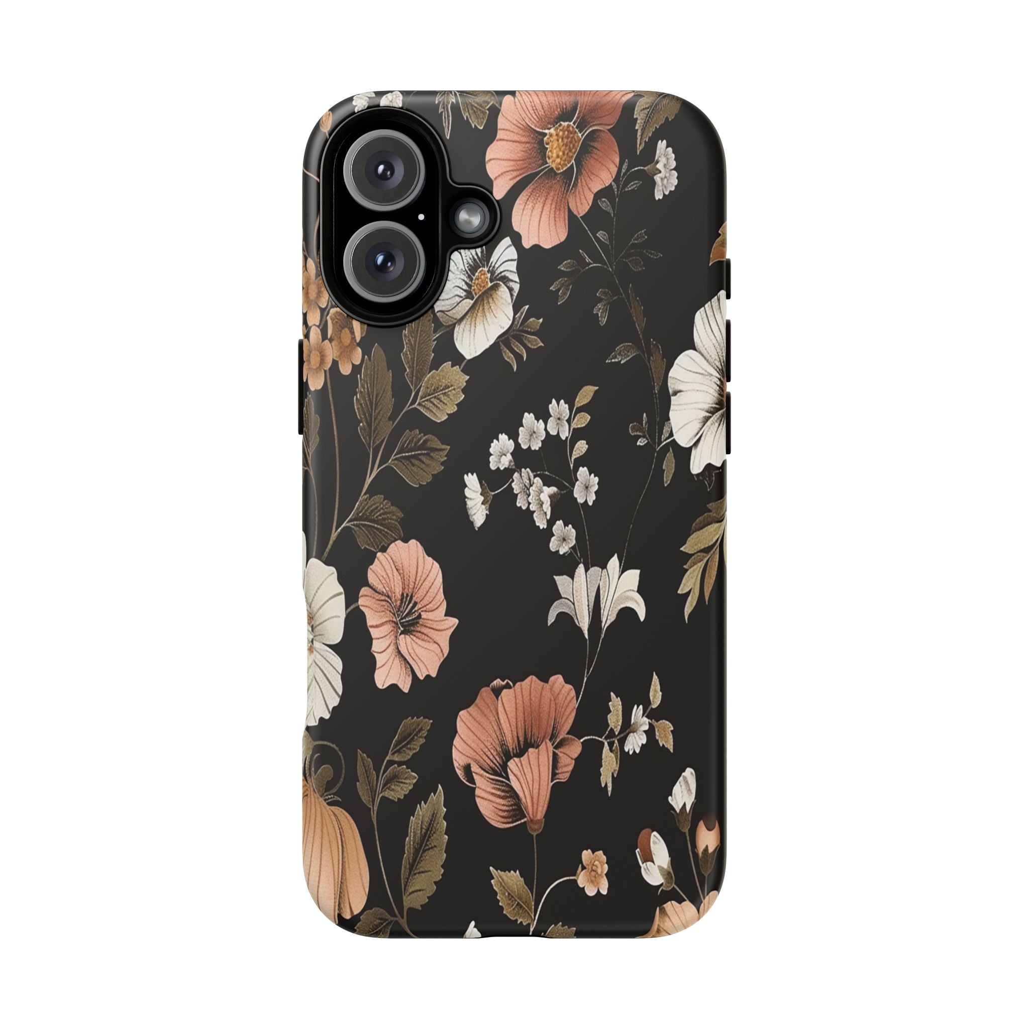 Peachy Cosmos on Black