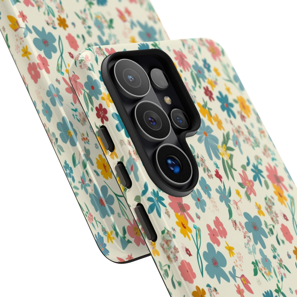 Pastel Yellow Green and Blue Case
