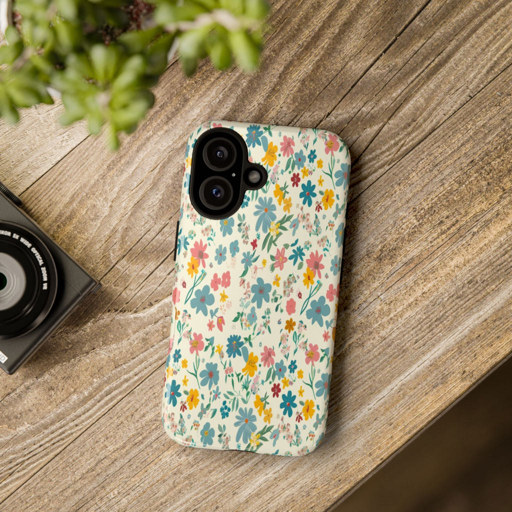 Pastel Yellow Green and Blue Case