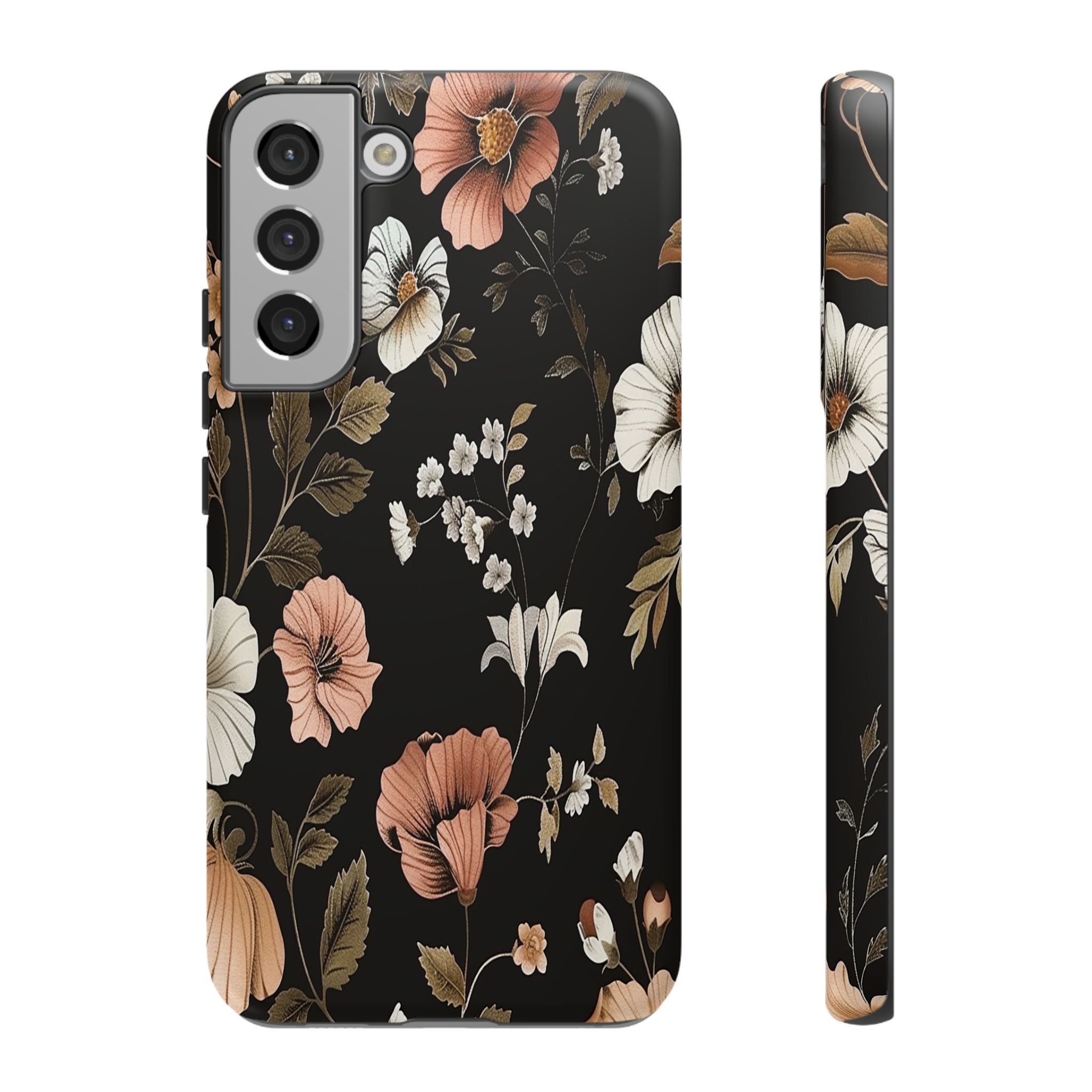 Peachy Cosmos on Black