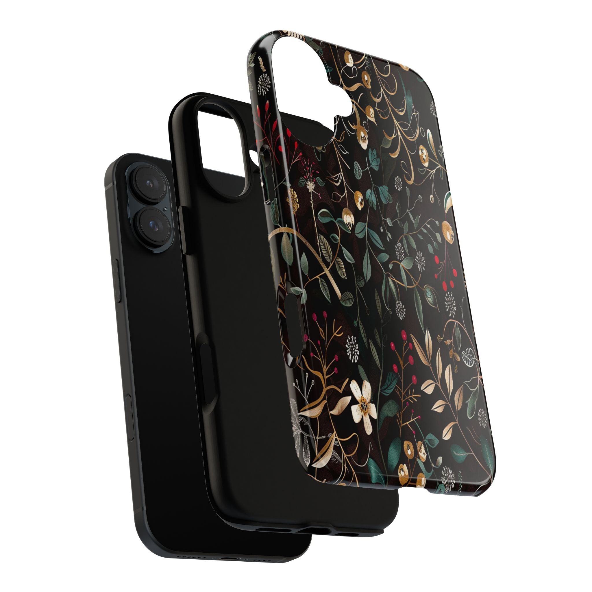Dark Leafy Case