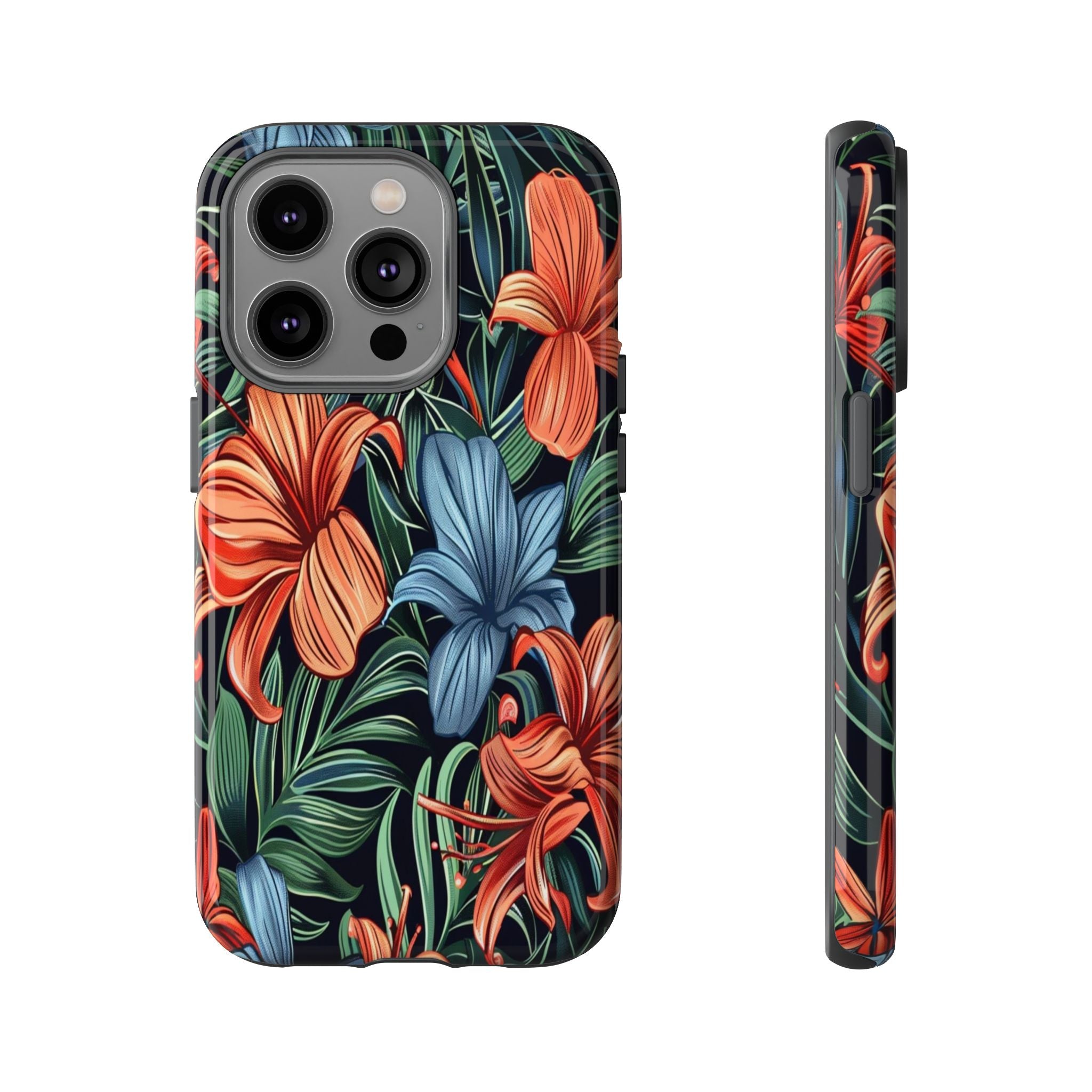 Tropical Red and Blue