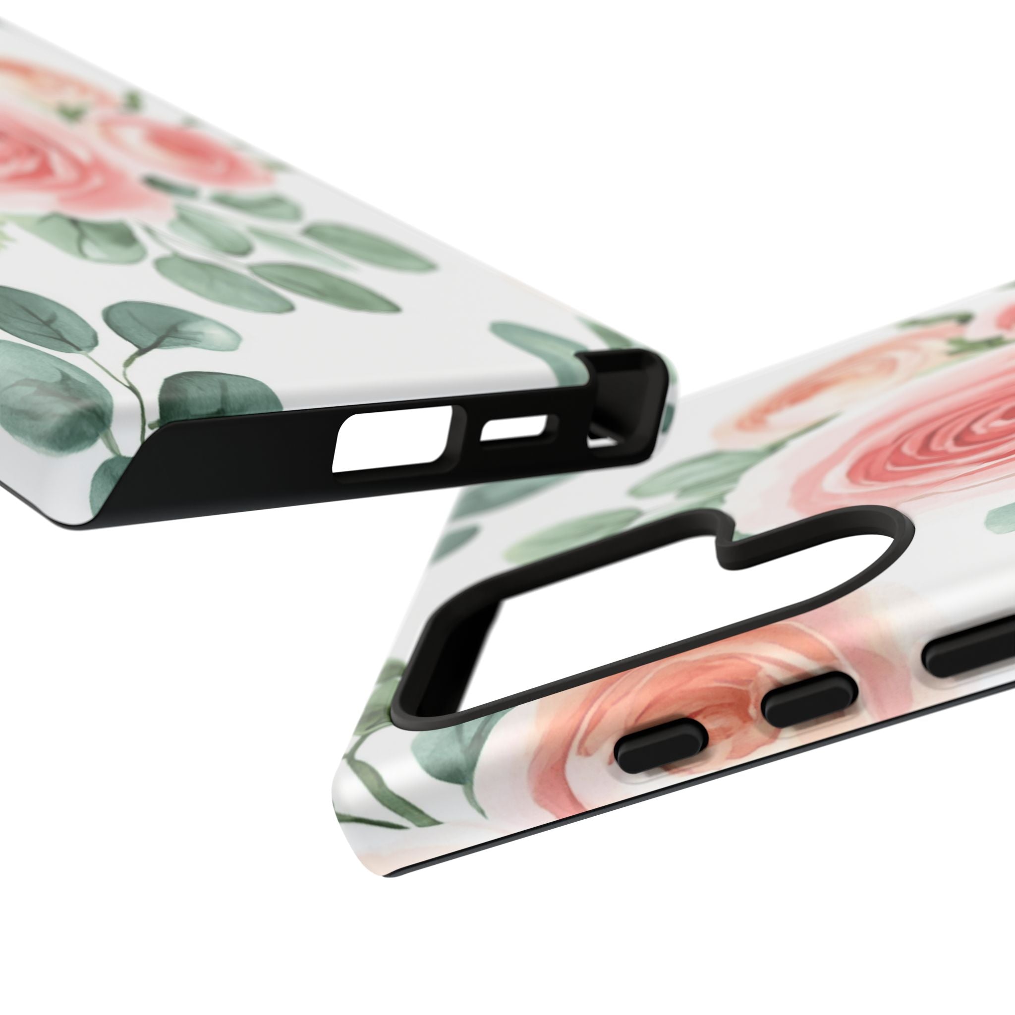 Delicate Watercolor Rose Case