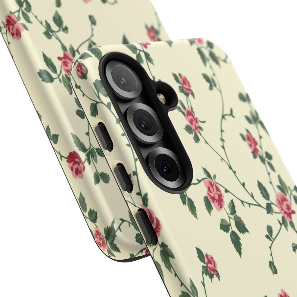 Elegant Pink Victorian Roses Case