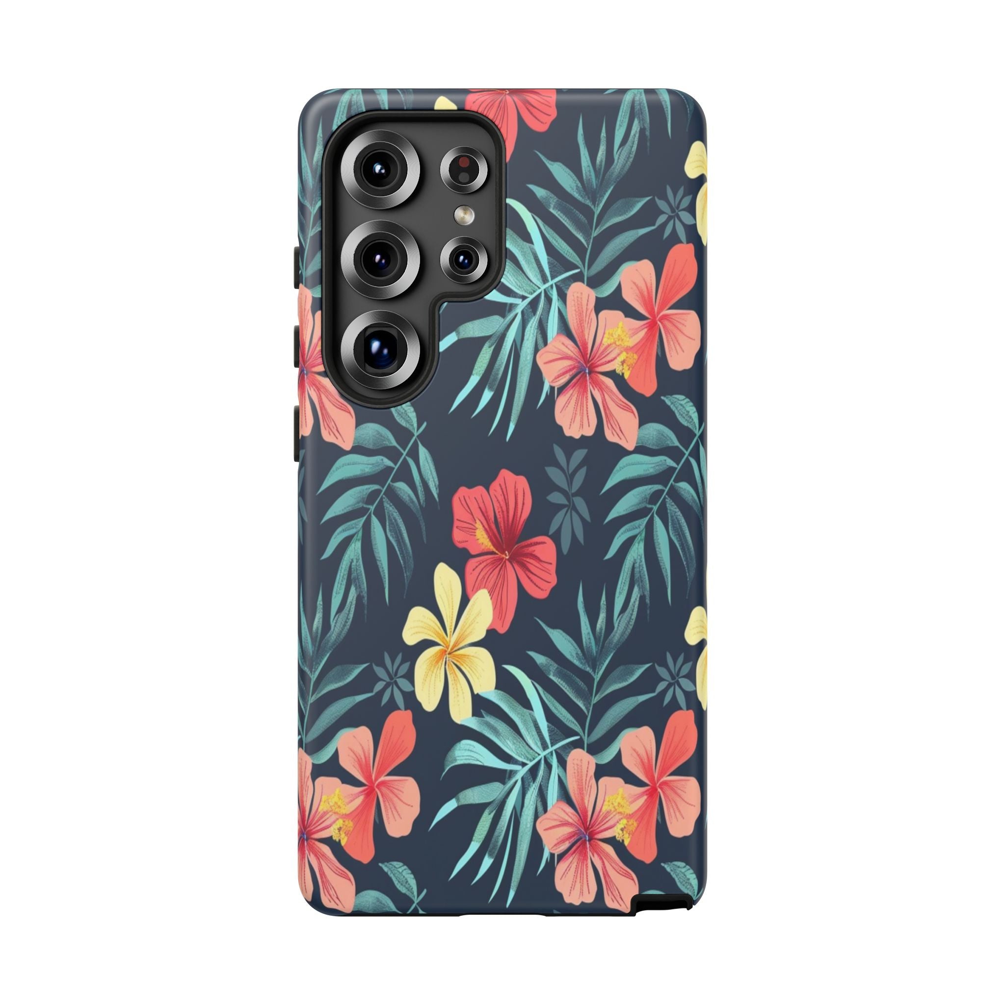Tropical Hibiscus Navy