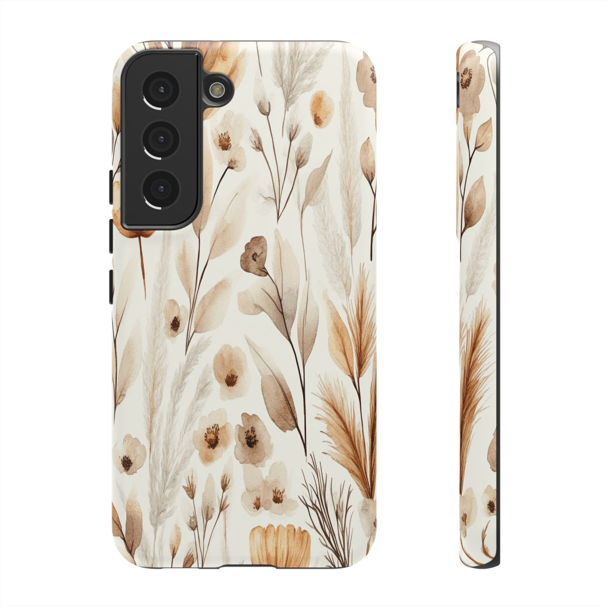 Dried Flowers Watercolor Pattern