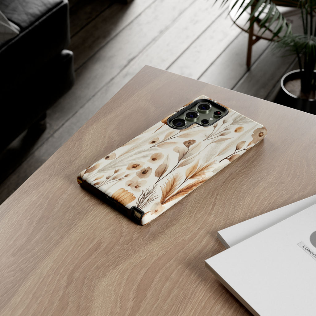 Dried Flowers Watercolor Case