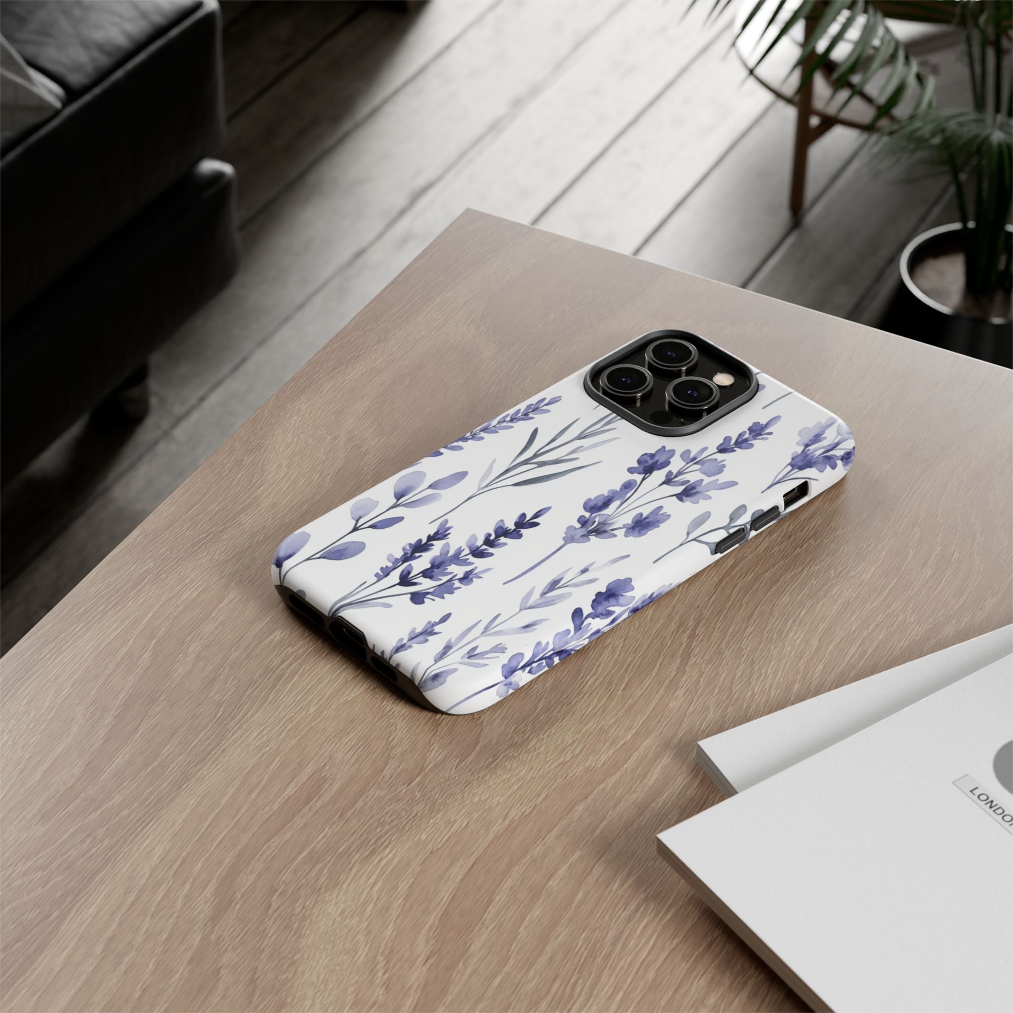 Delicate Purple Watercolor Case