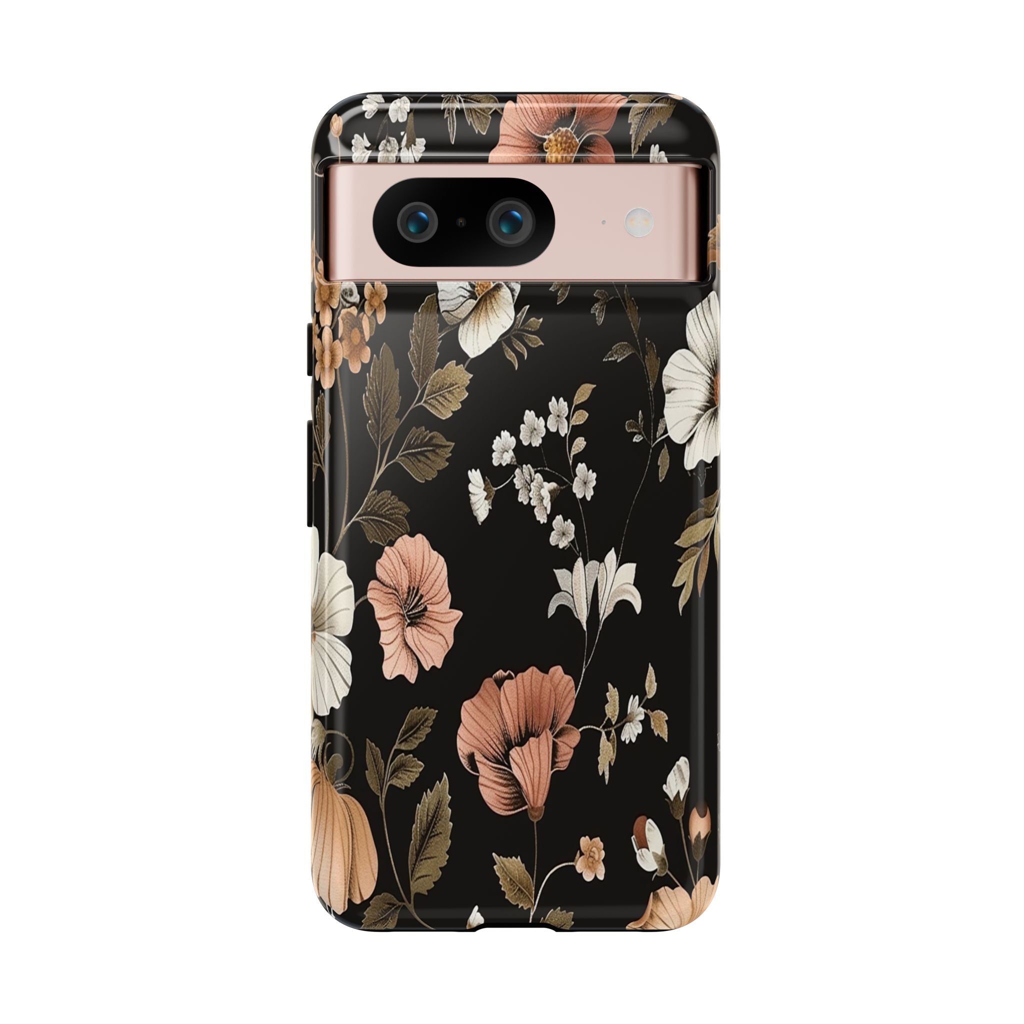 Peachy Cosmos on Black