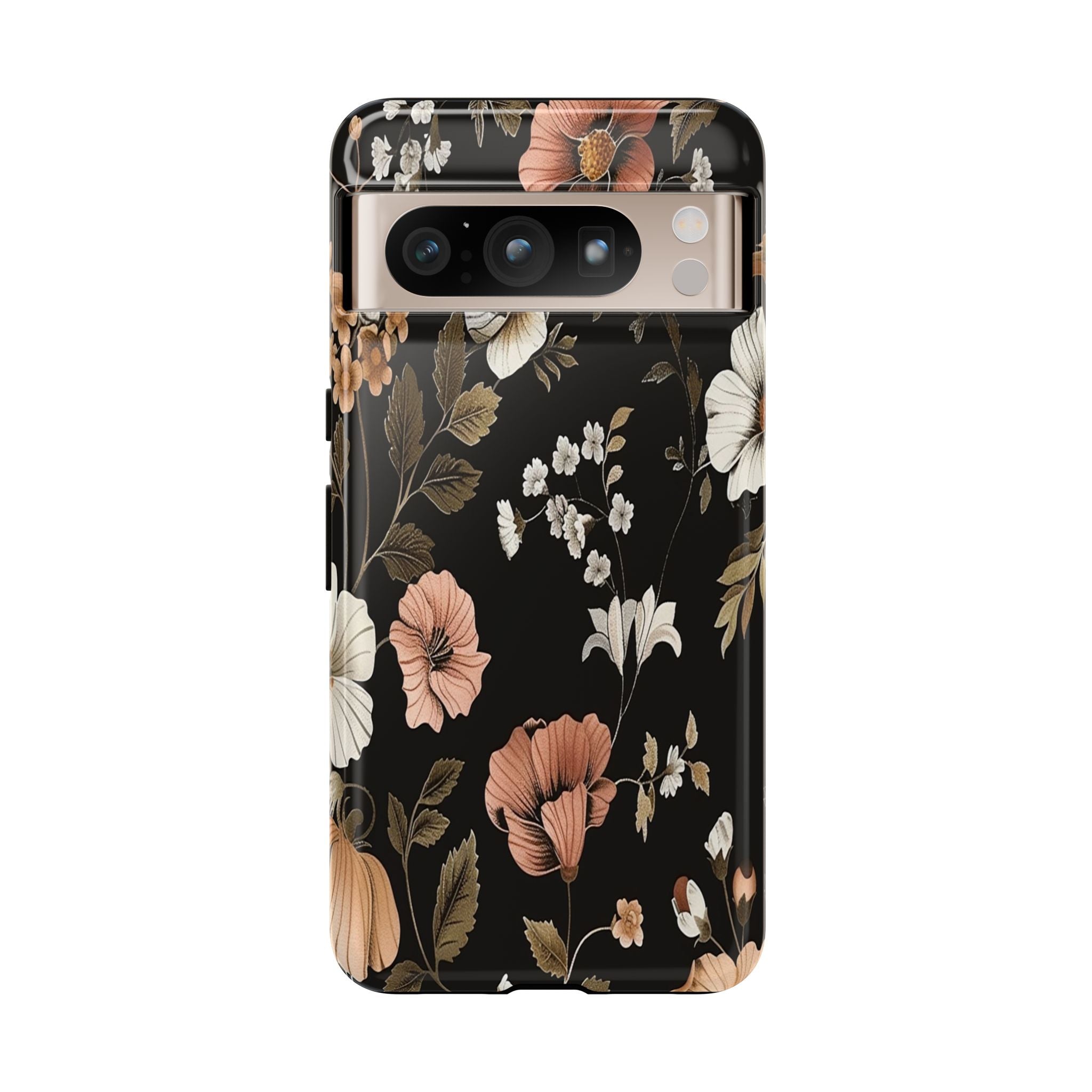 Peachy Cosmos on Black