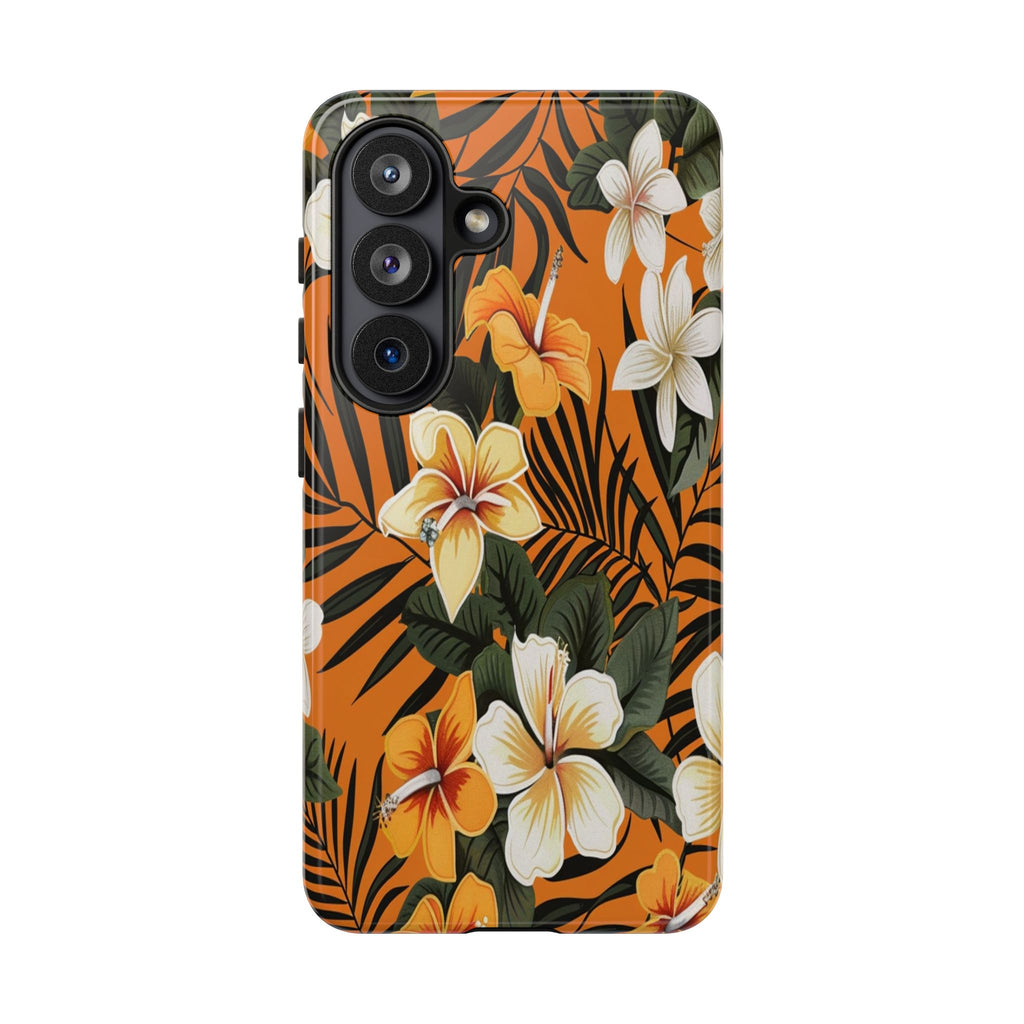 Vibrant Orange Tropical Case