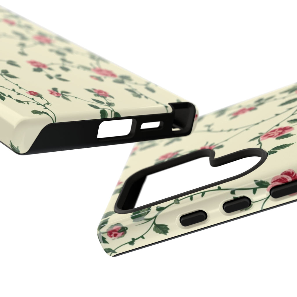 Elegant Pink Victorian Roses Case