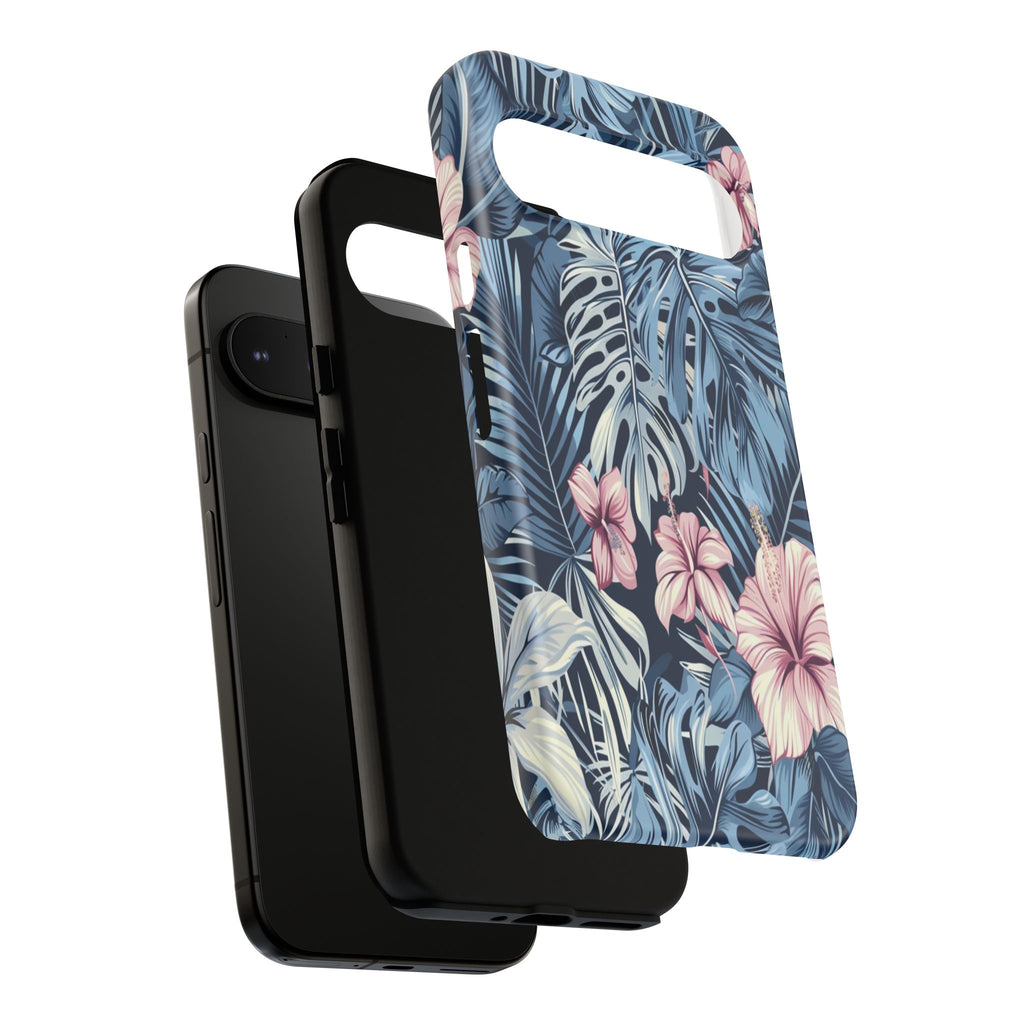 Tropical Hibiscus and Monstera Case