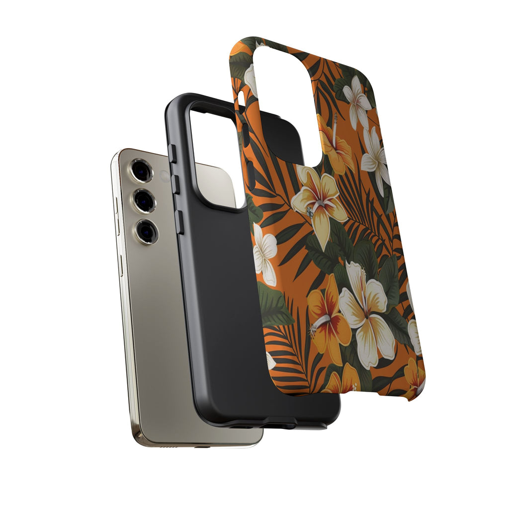 Vibrant Orange Tropical Case