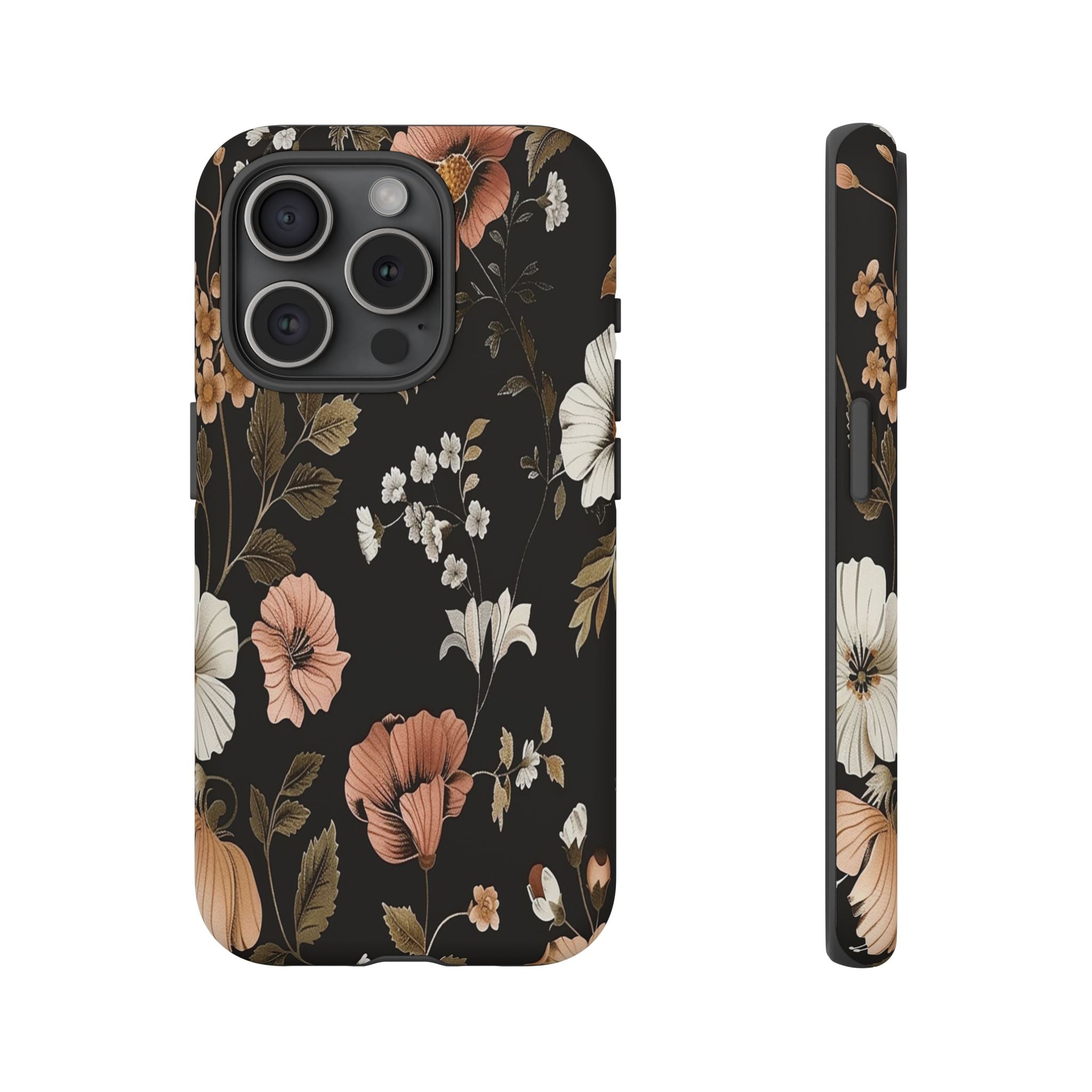 Peachy Cosmos on Black