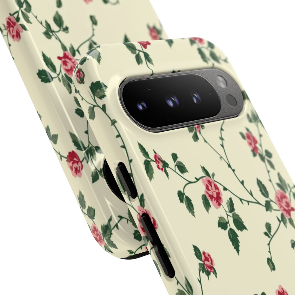 Elegant Pink Victorian Roses Case