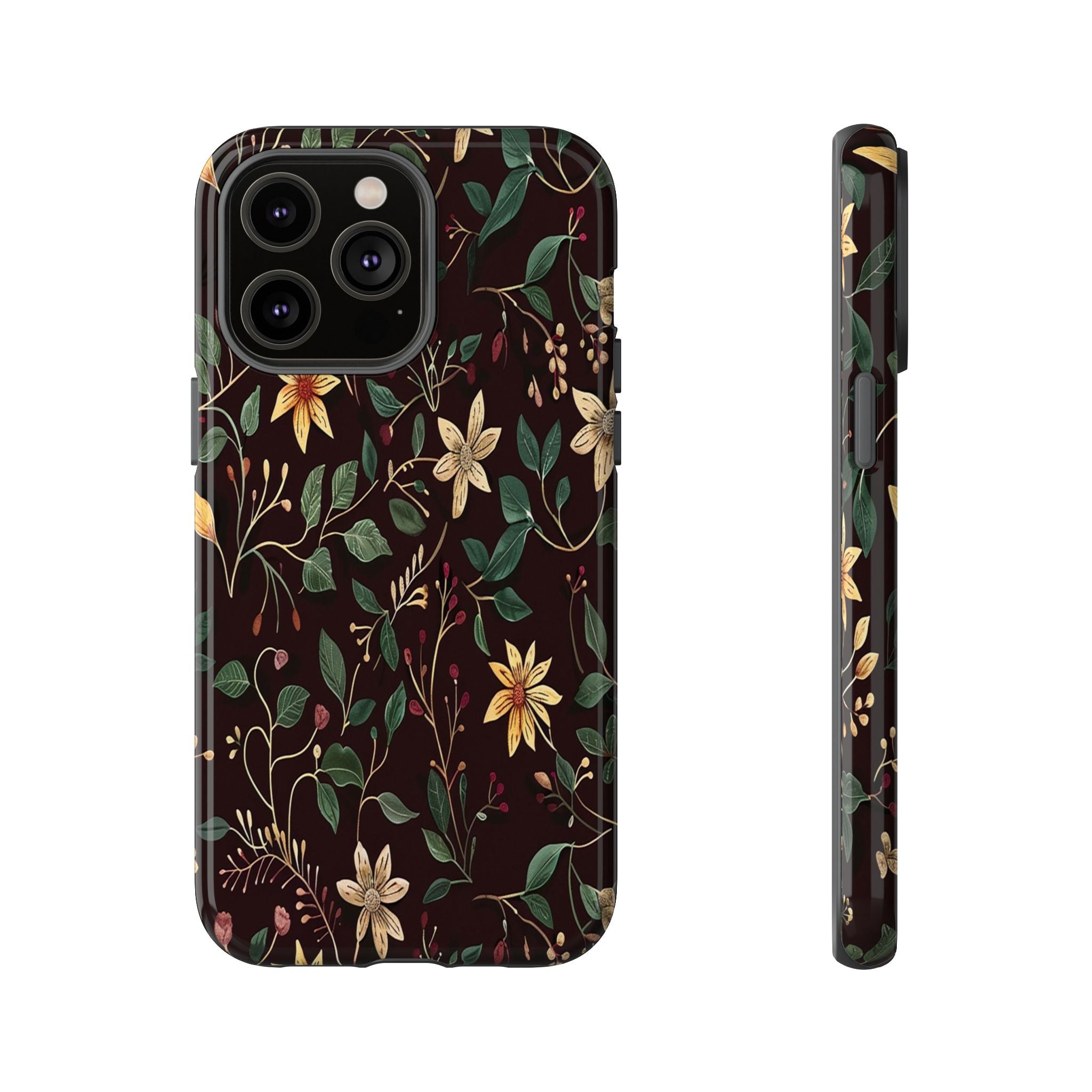 Vintage Botanical Floral Seamless Pattern