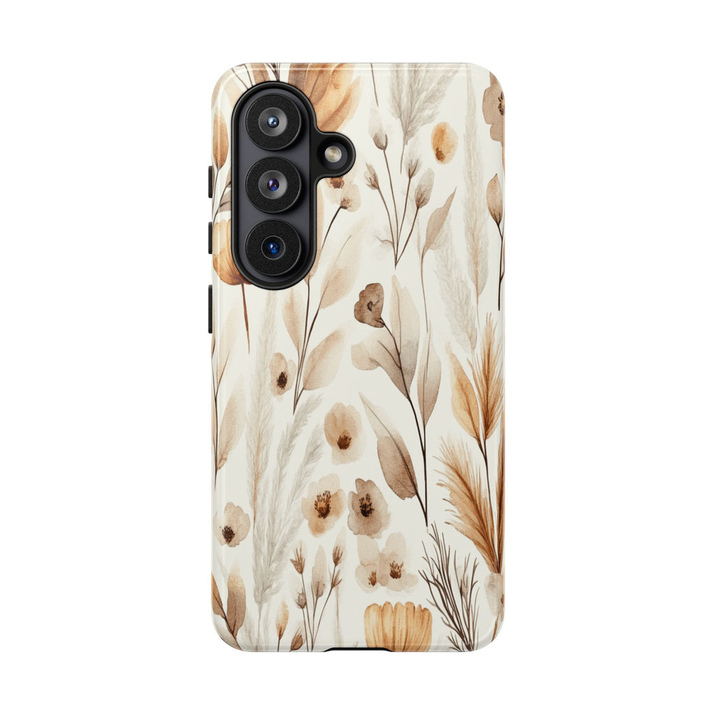 Dried Flowers Watercolor Case