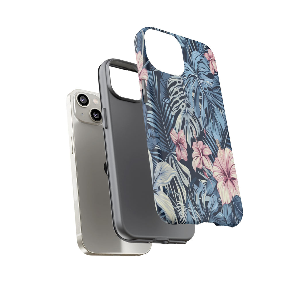 Tropical Hibiscus and Monstera Case