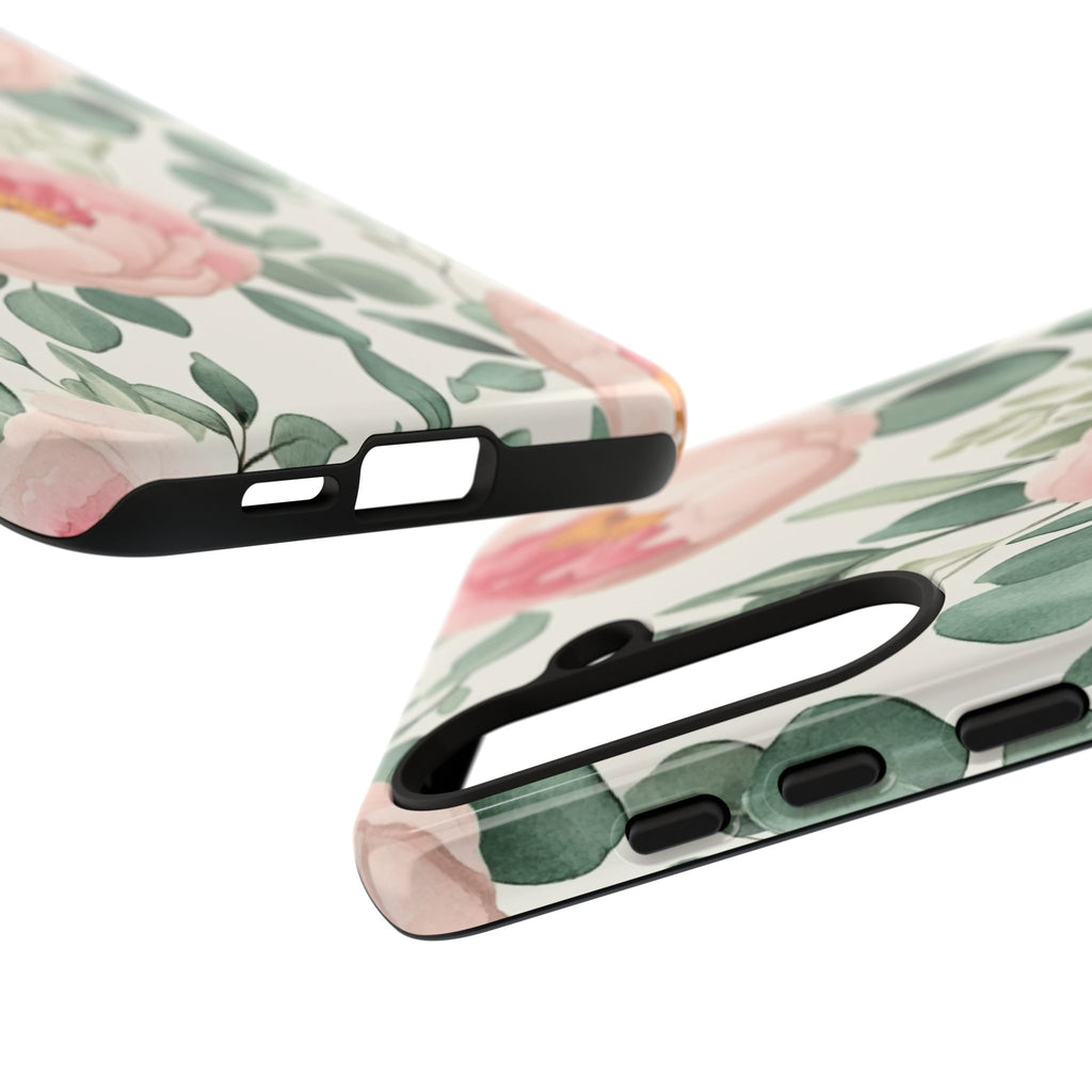 Soft Pink Peonies Case