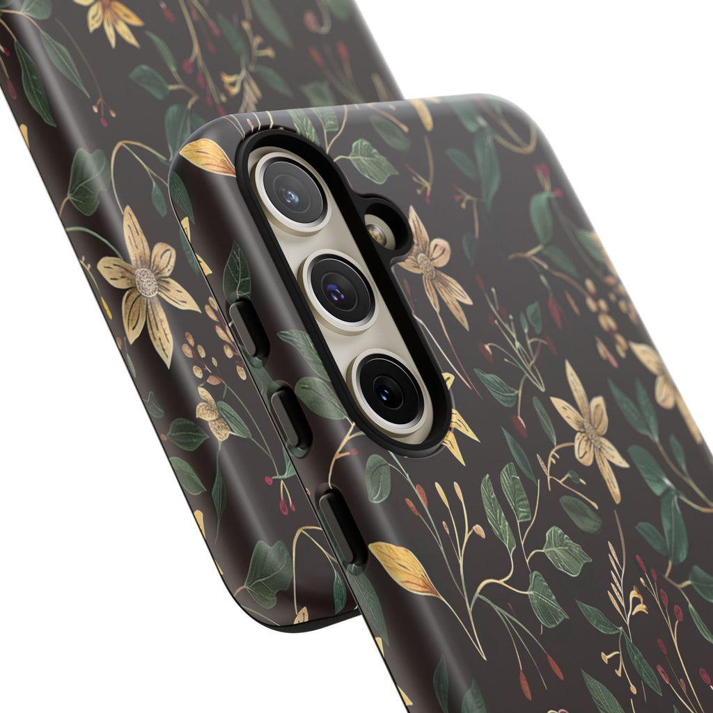 Dark Vintage Floral Case