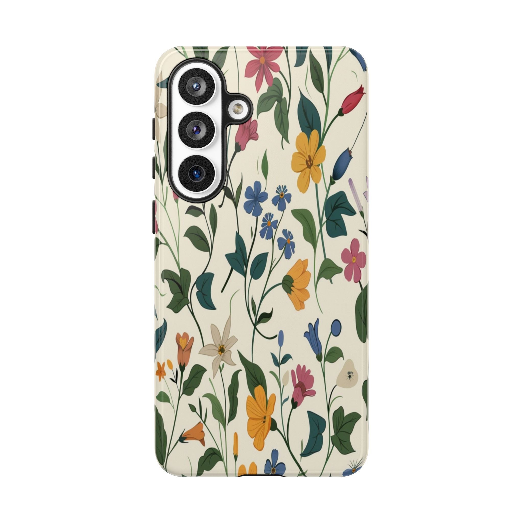 Vibrant Botanical Floral Pattern