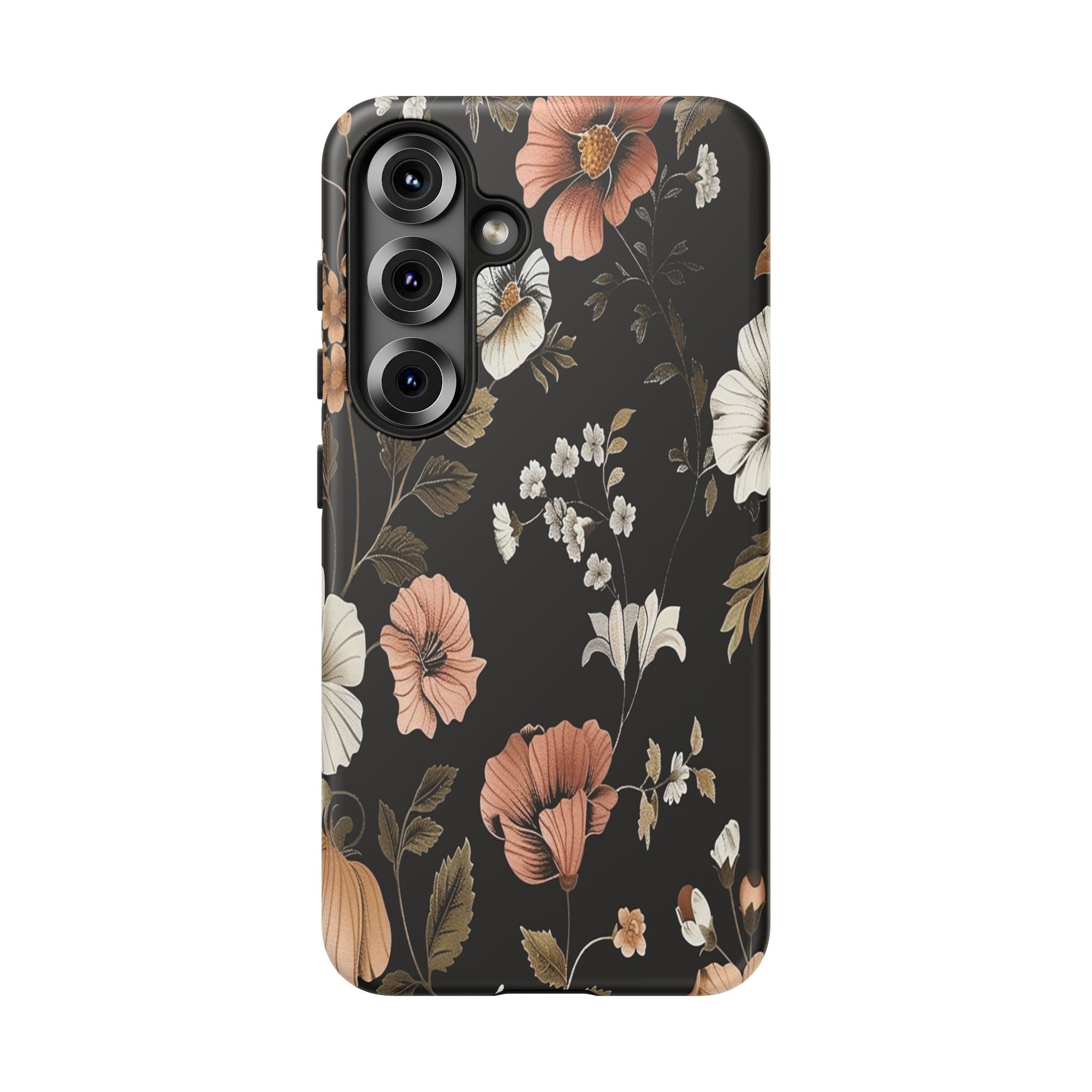 Peachy Cosmos on Black