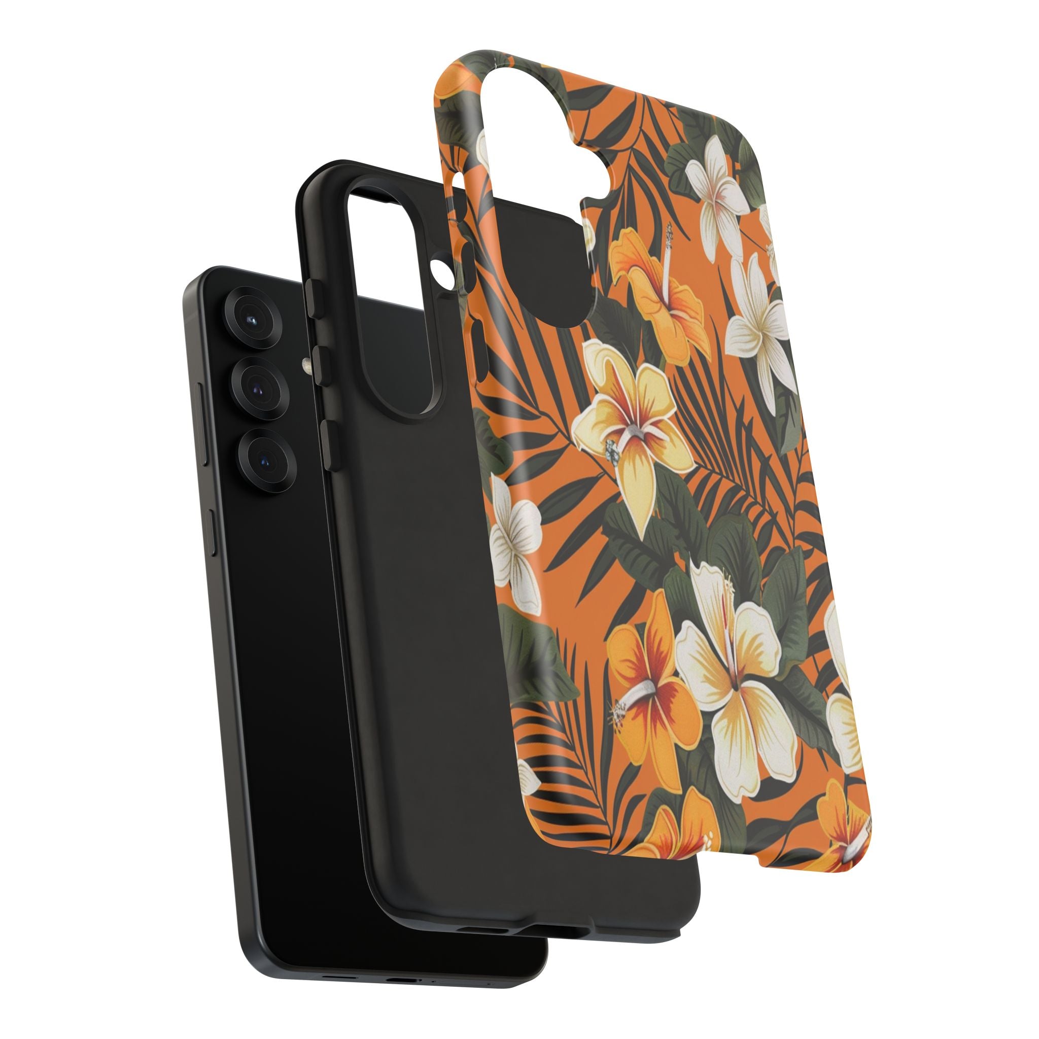 Vibrant Orange Tropical Case