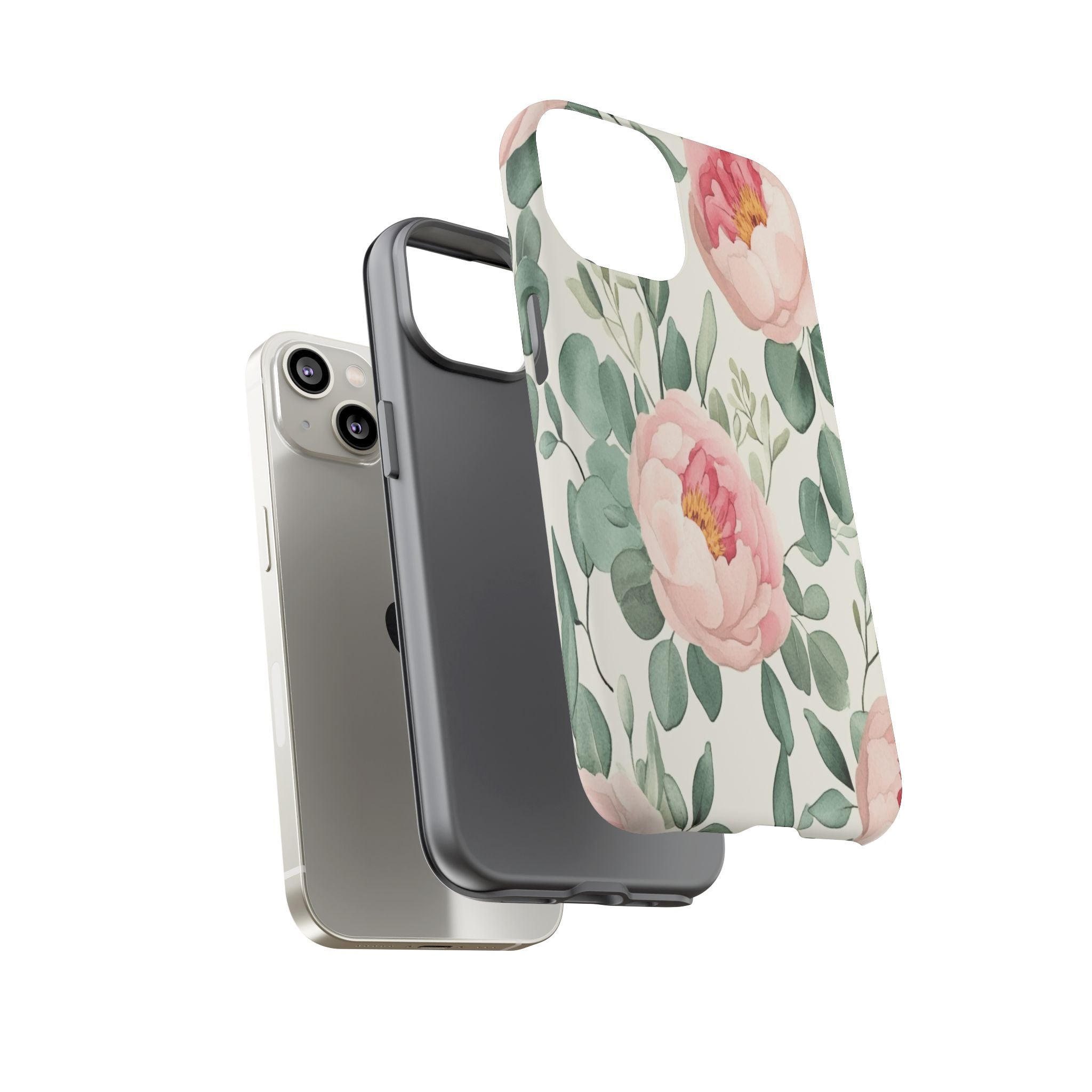 Soft Pink Peonies Case