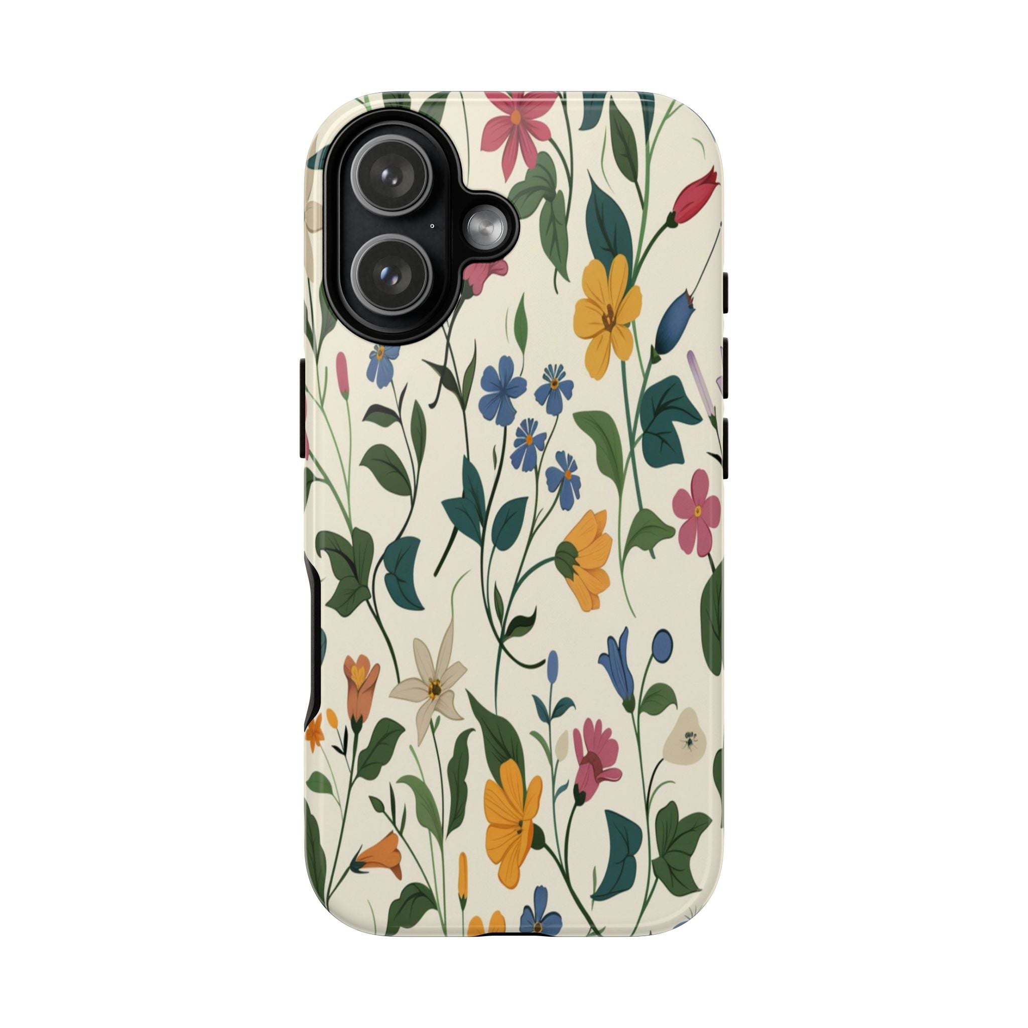 Vibrant Botanical Floral Pattern