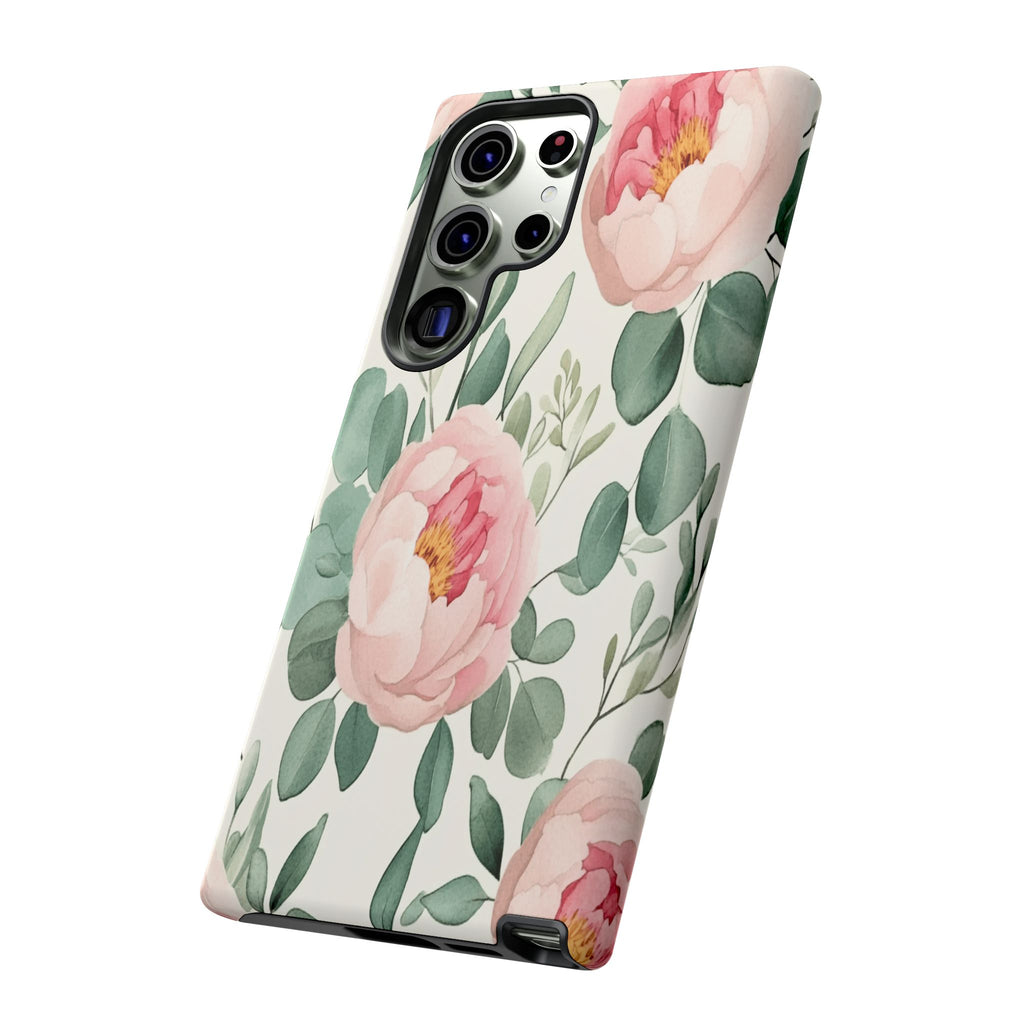 Soft Pink Peonies Case