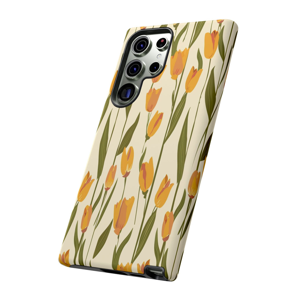 Yellow and Orange Tulips Case