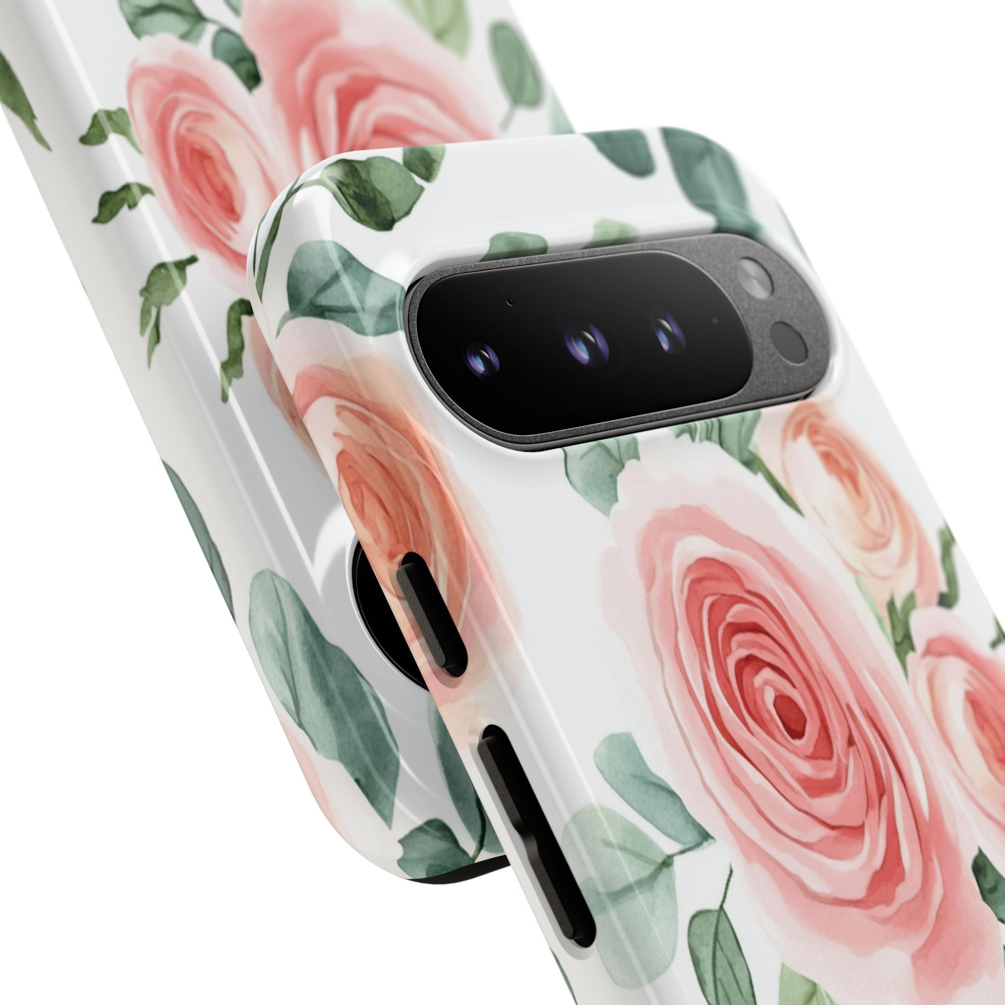 Delicate Watercolor Rose Case