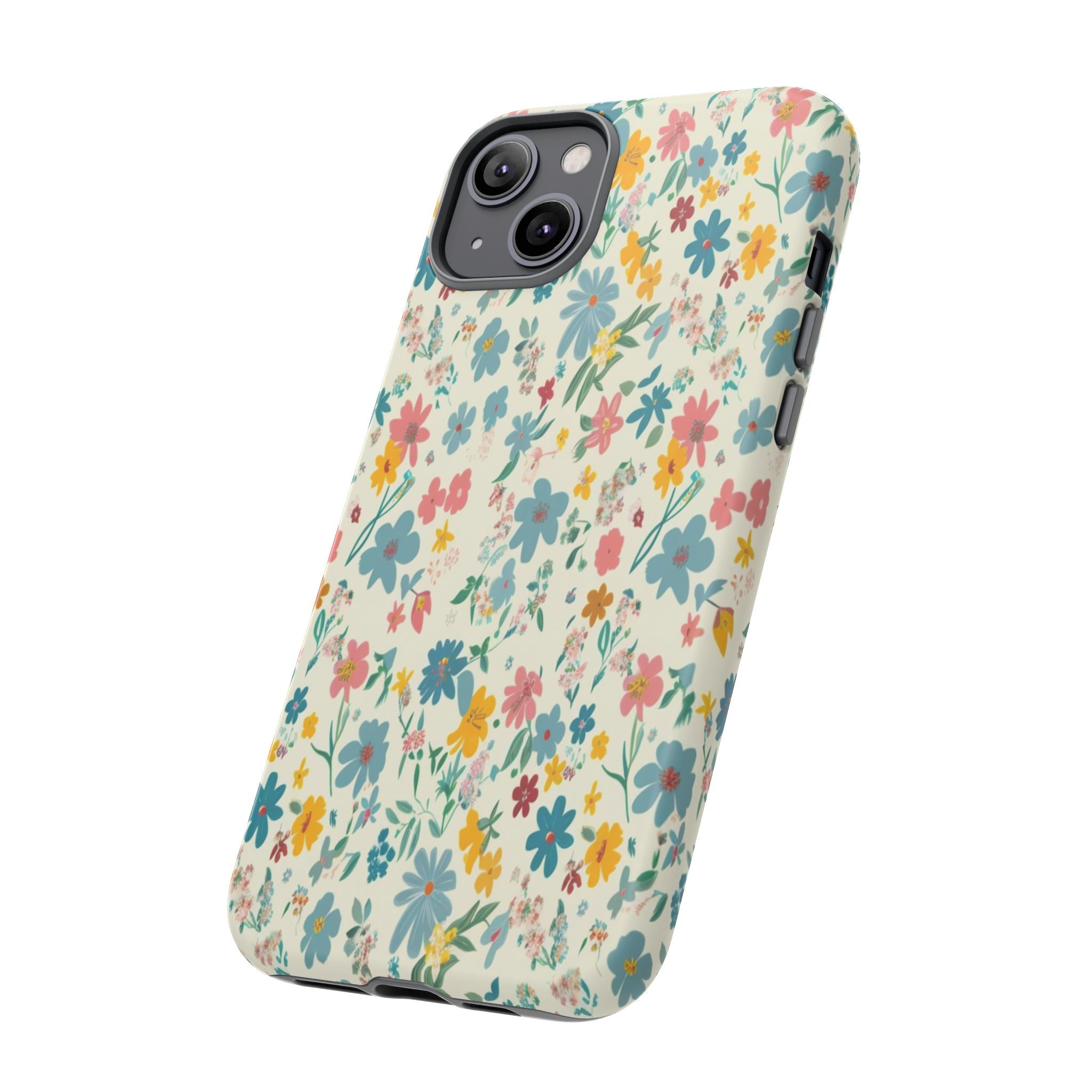 Pastel Yellow Green and Blue Case