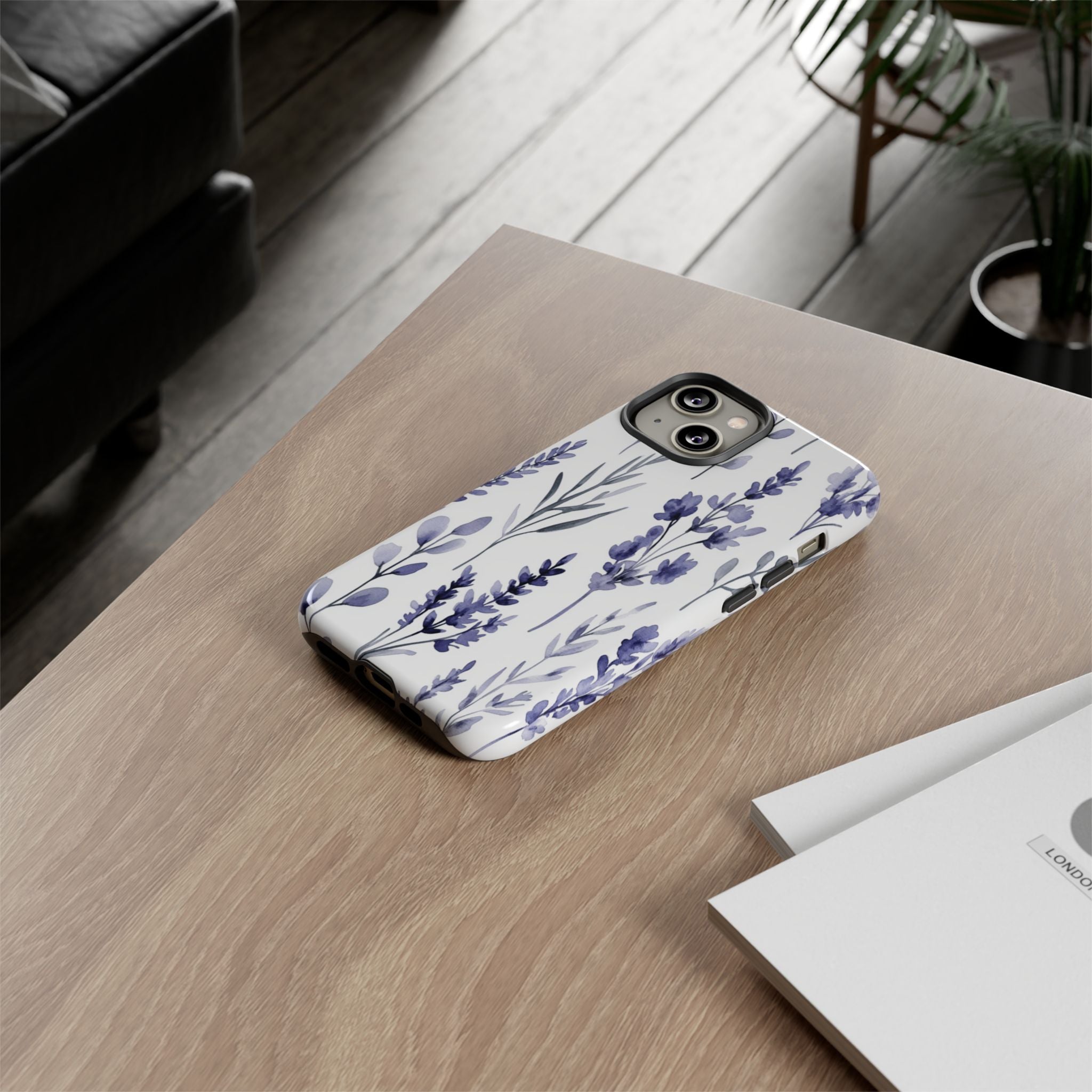 Delicate Purple Watercolor Case